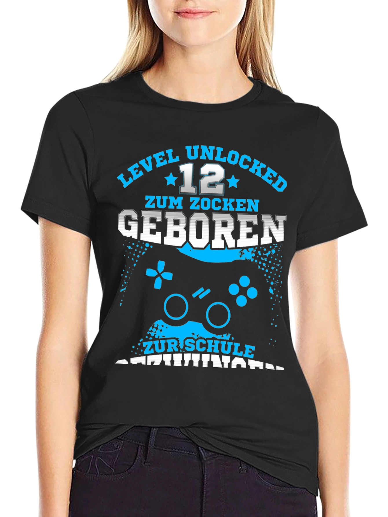Level 12 Unlocked Gamer T-Shirt - Birthday Gift