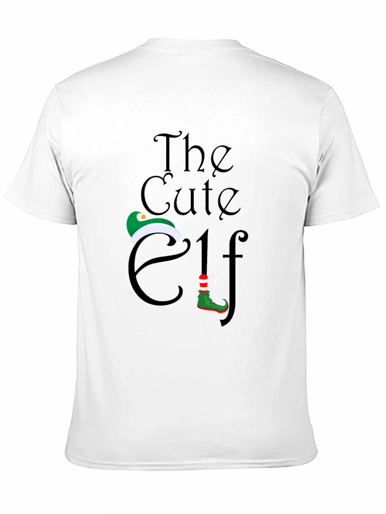 Cute Elf T-Shirt - Holiday Festive Apparel