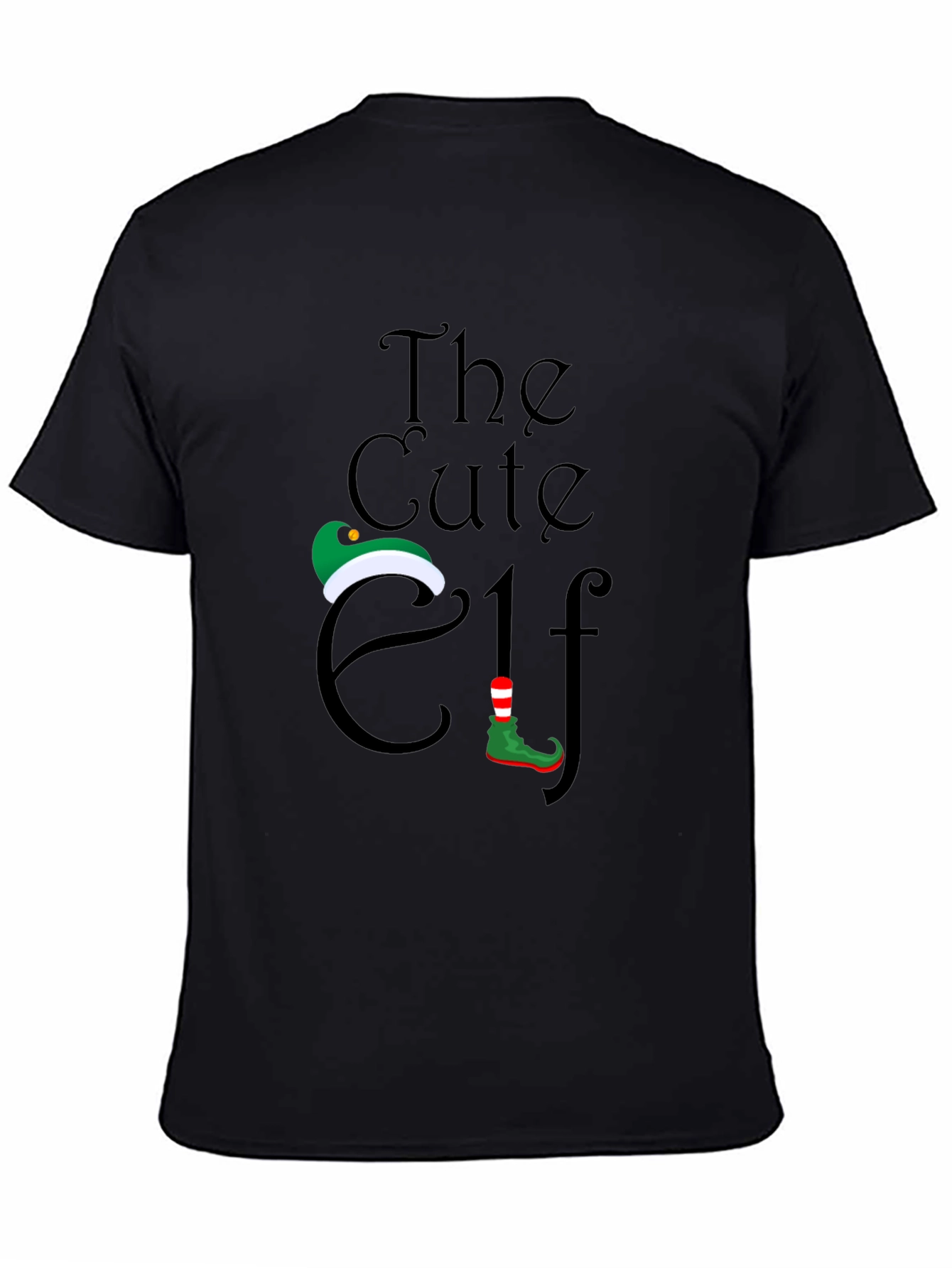 Cute Elf T-Shirt - Holiday Festive Apparel