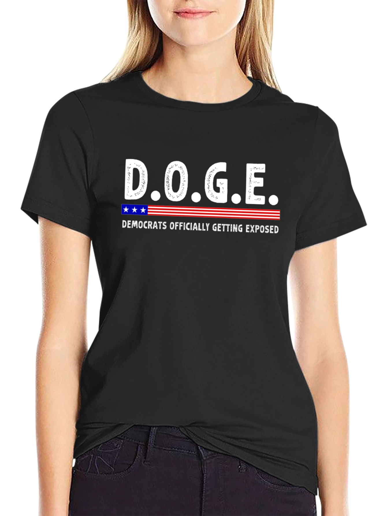 D.O.G.E. Political Graphic T-Shirt