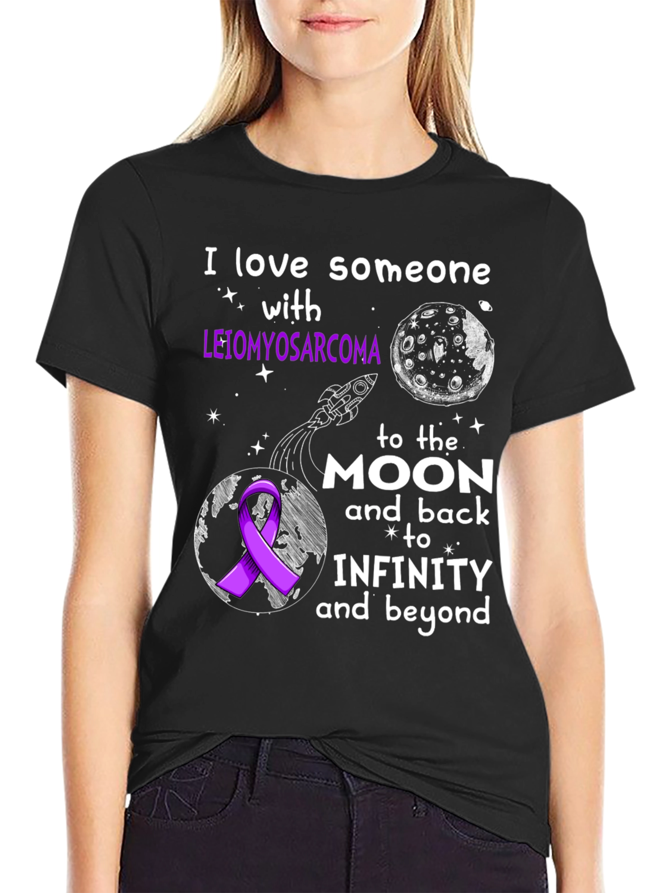 Leimyosarcoma Awareness T-Shirt: I Love Someone