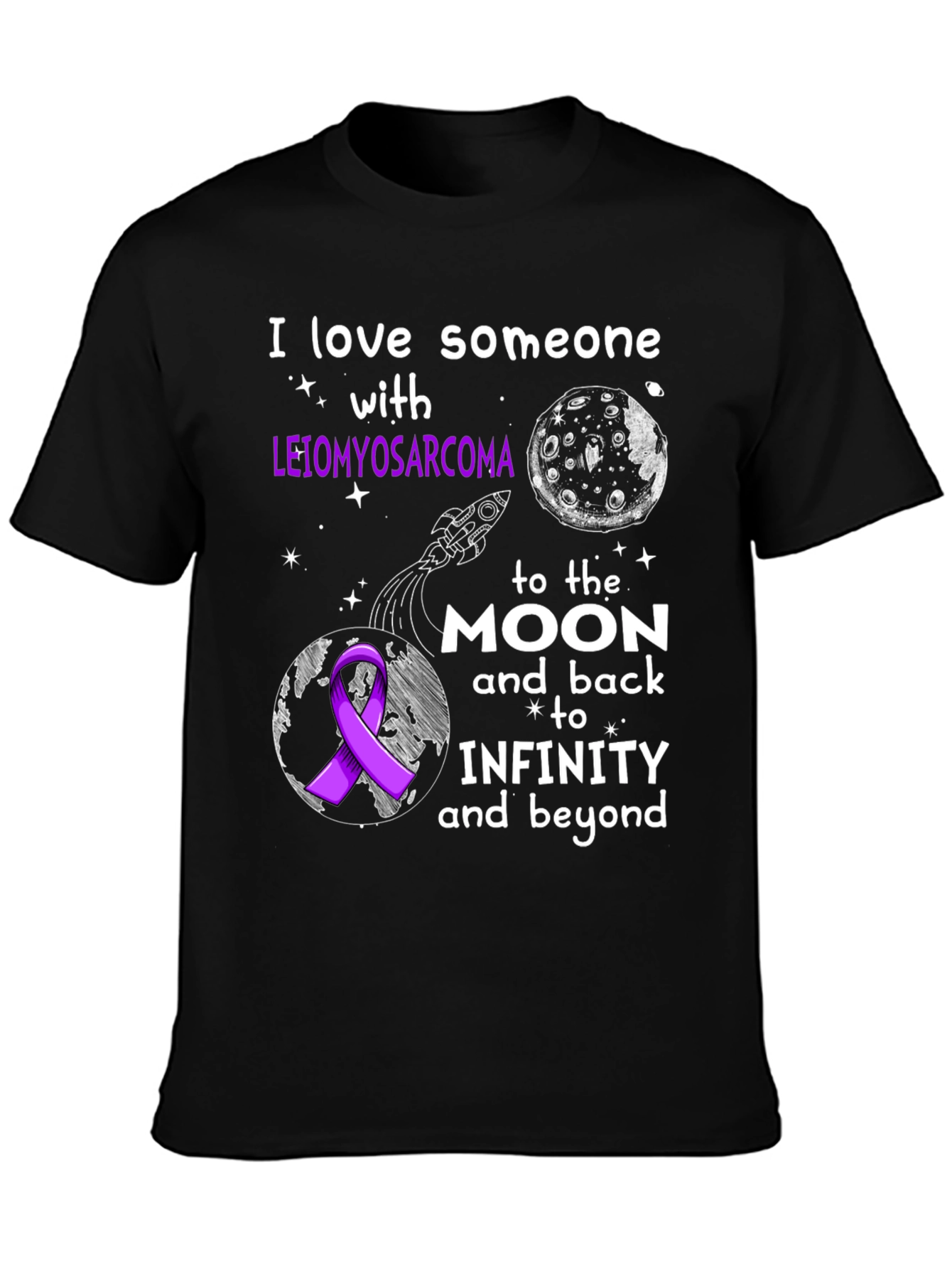 Leimyosarcoma Awareness T-Shirt: I Love Someone