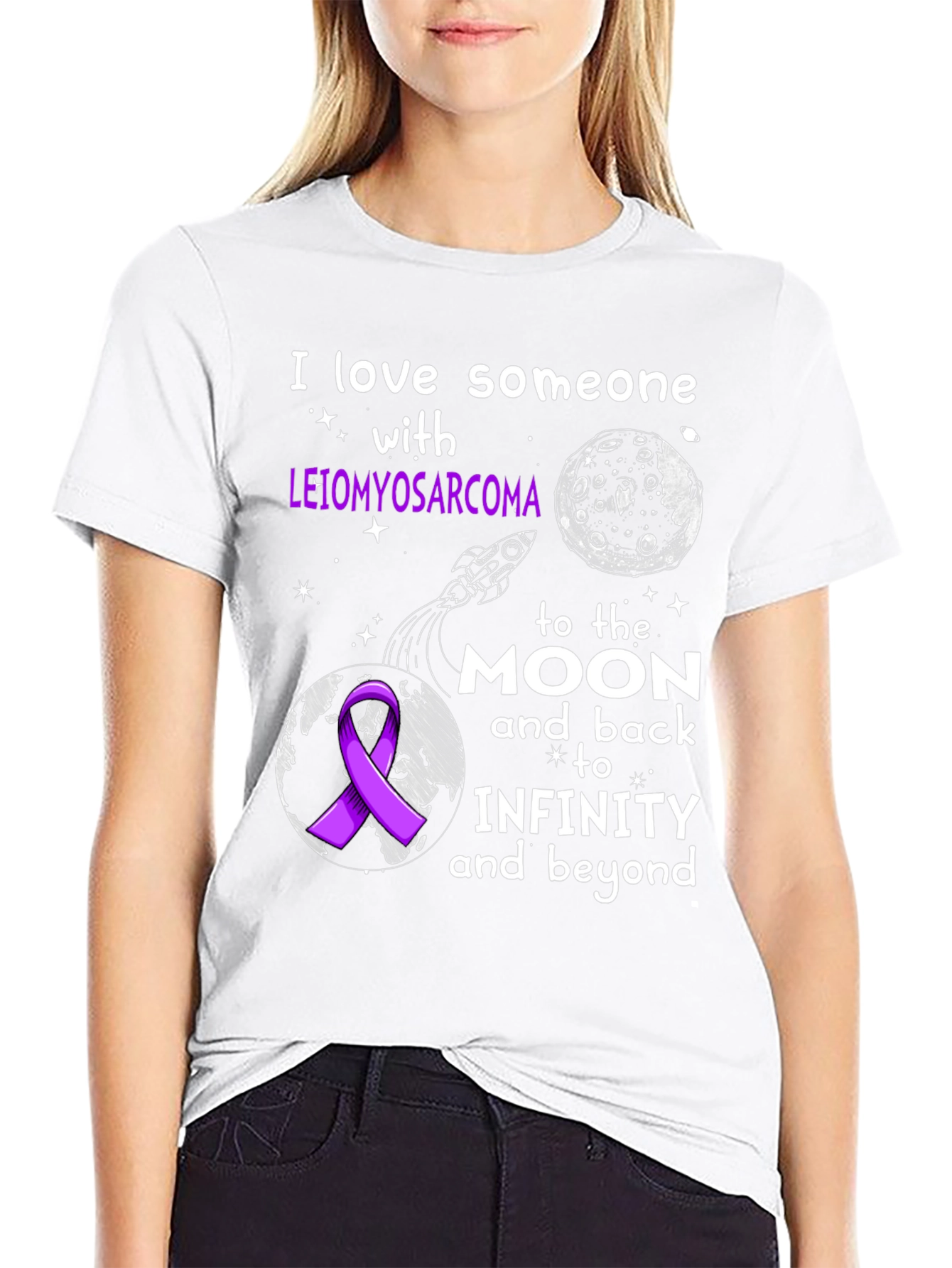 Leimyosarcoma Awareness T-Shirt: I Love Someone