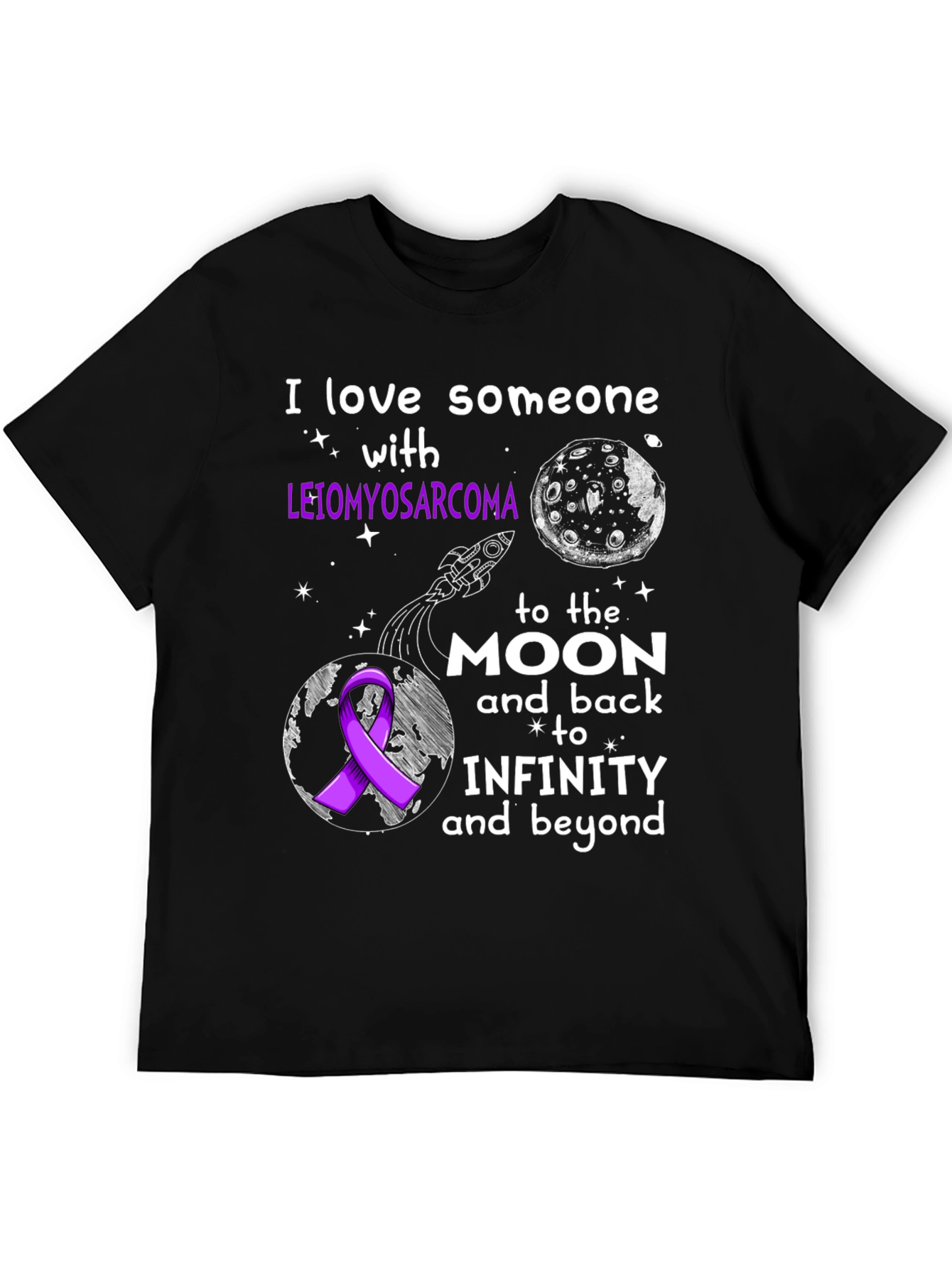 Leimyosarcoma Awareness T-Shirt: I Love Someone