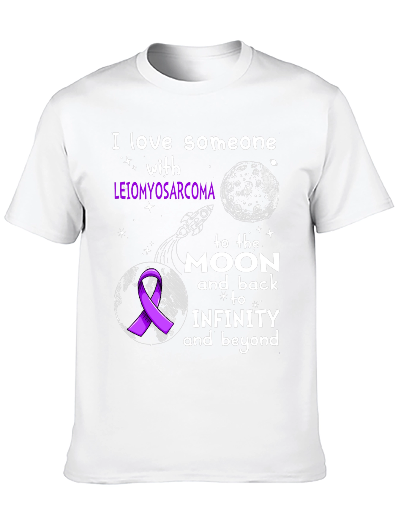 Leimyosarcoma Awareness T-Shirt: I Love Someone