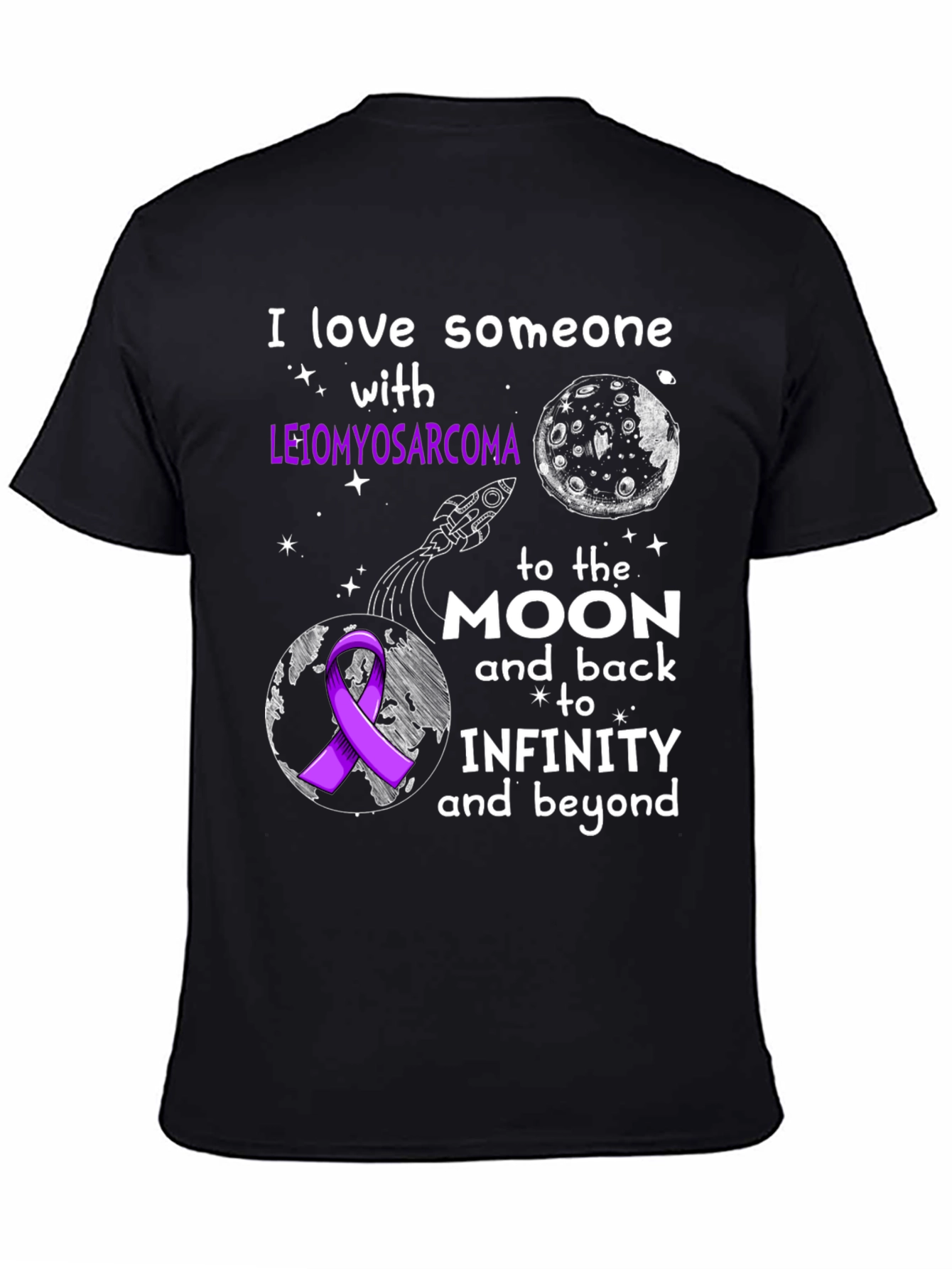 Leimyosarcoma Awareness T-Shirt: I Love Someone