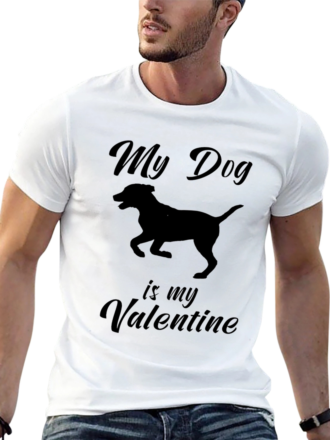 My Dog is My Valentine T-Shirt