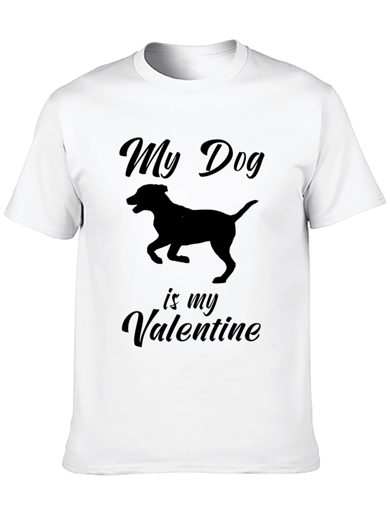 My Dog is My Valentine T-Shirt
