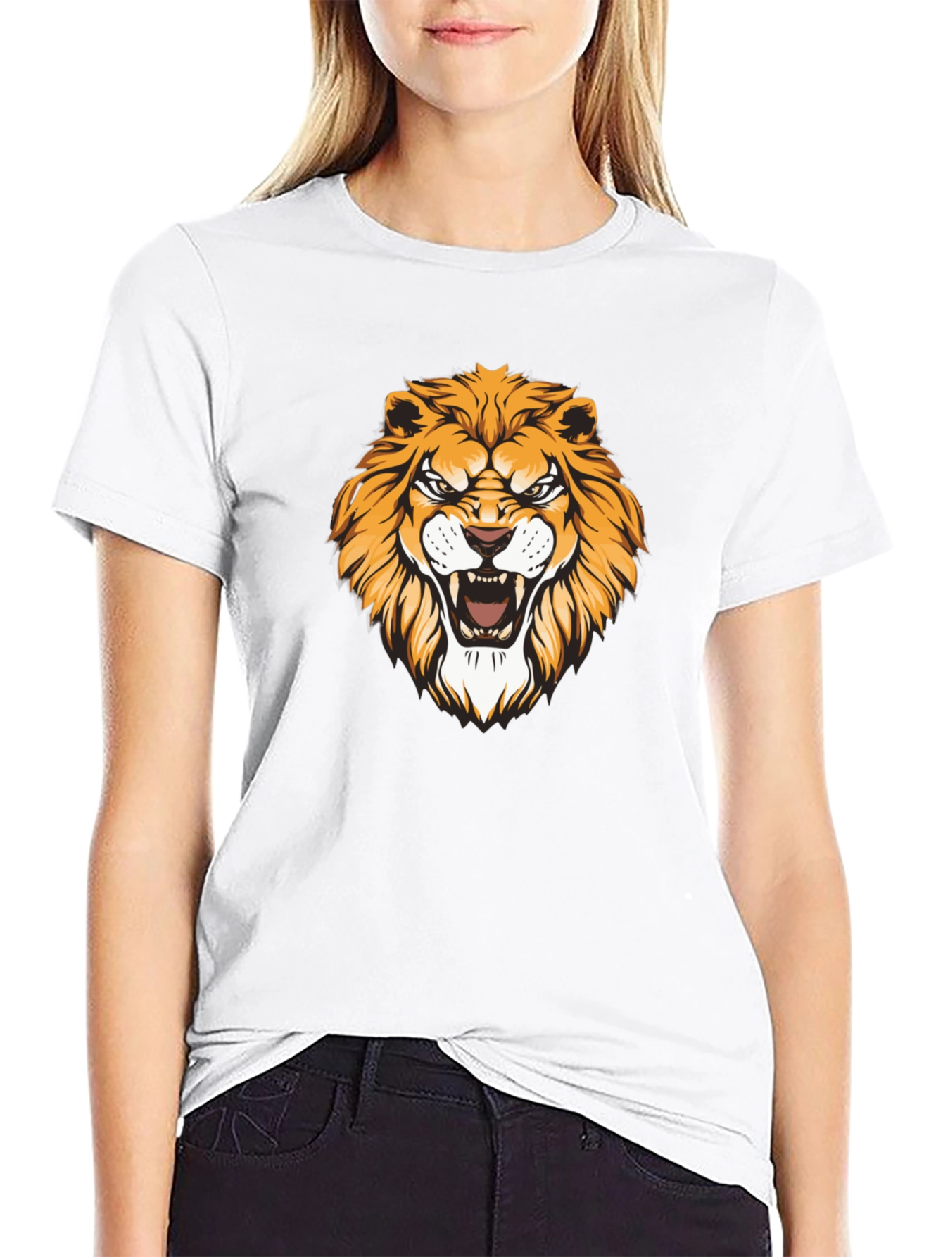 Roaring Lion Graphic Tee - Black