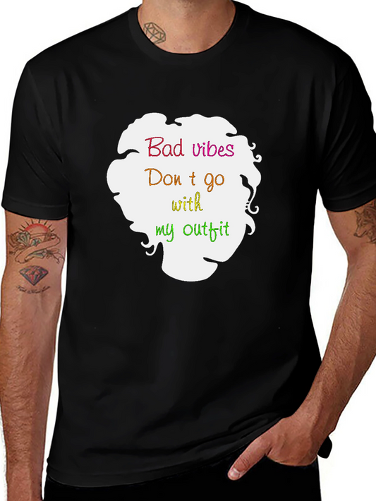 Bad Vibes Outfit T-Shirt - Casual Style