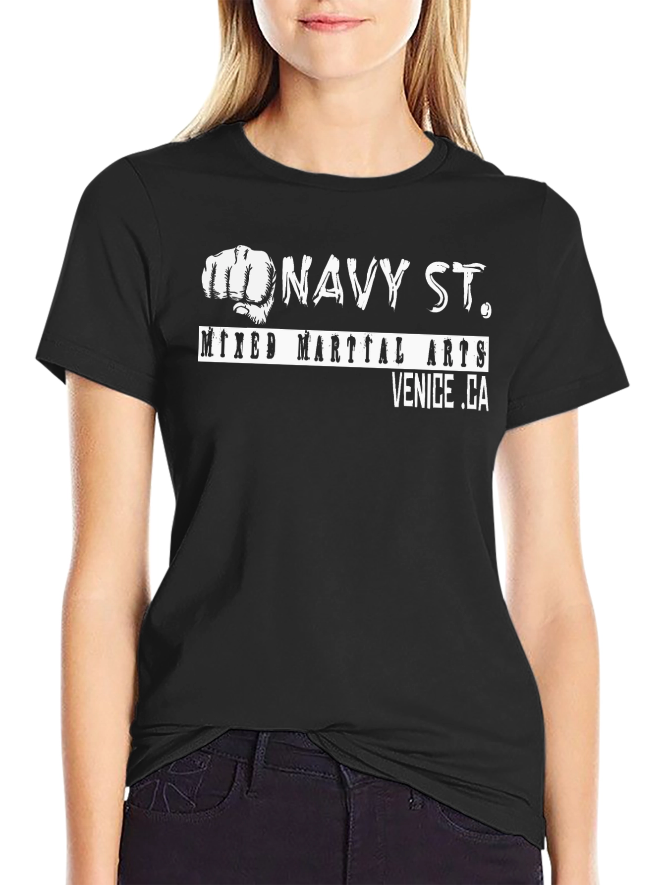 Navy St. Mixed Martial Arts T-Shirt Venice CA