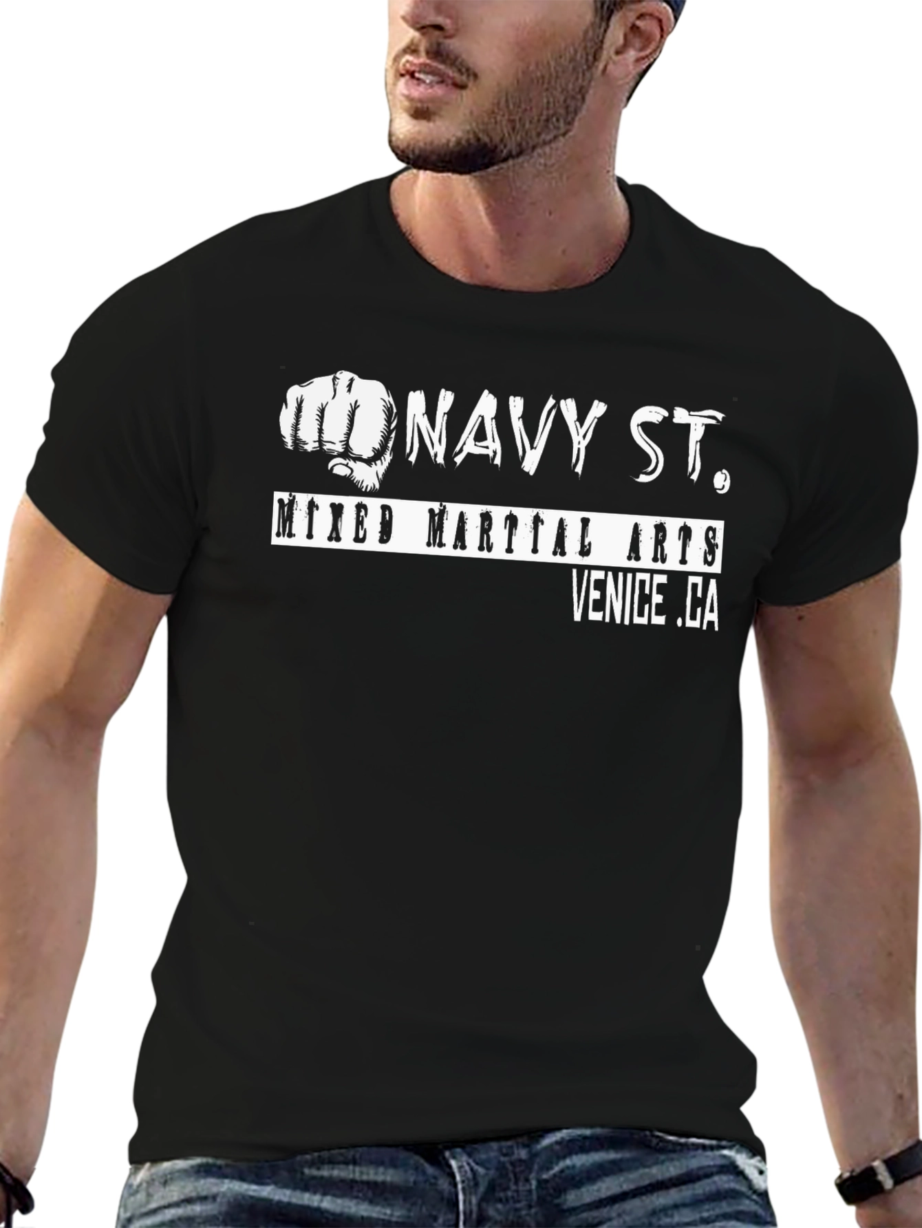 Navy St. Mixed Martial Arts T-Shirt Venice CA
