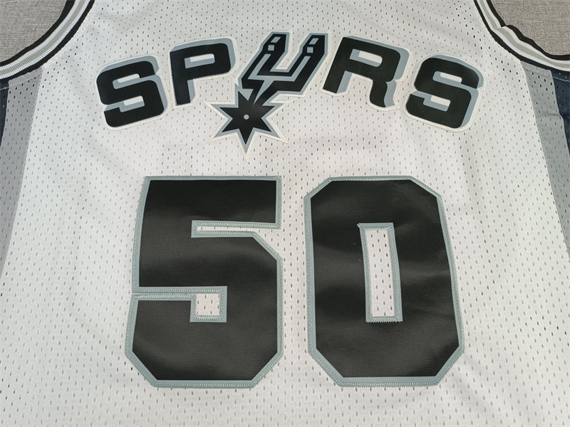 Men's San Antonio Spurs David Robinson White 1998-99 Classics Swingman Jerseys