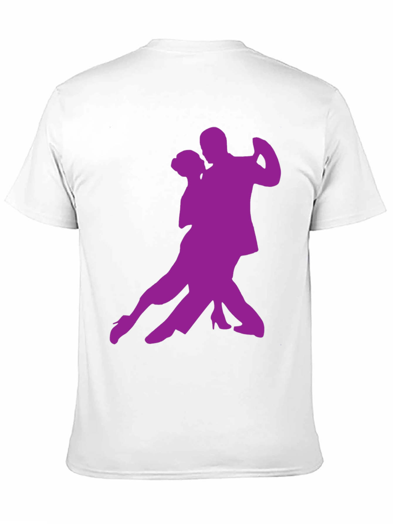 Tango Dance Graphic Tee - Stylish Silhouette T-Shirt