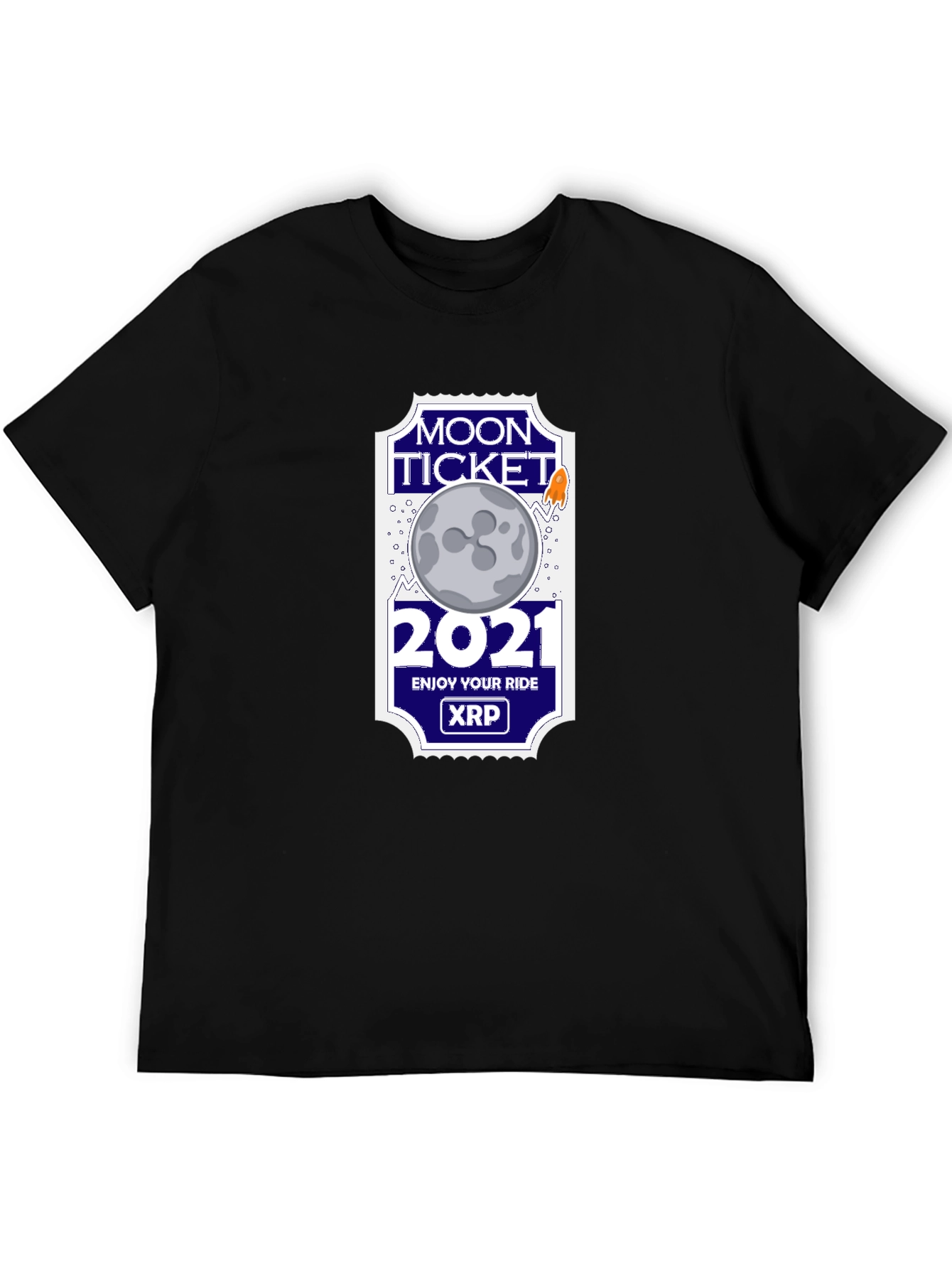 Moon Ticket 2021 XRP T-Shirt