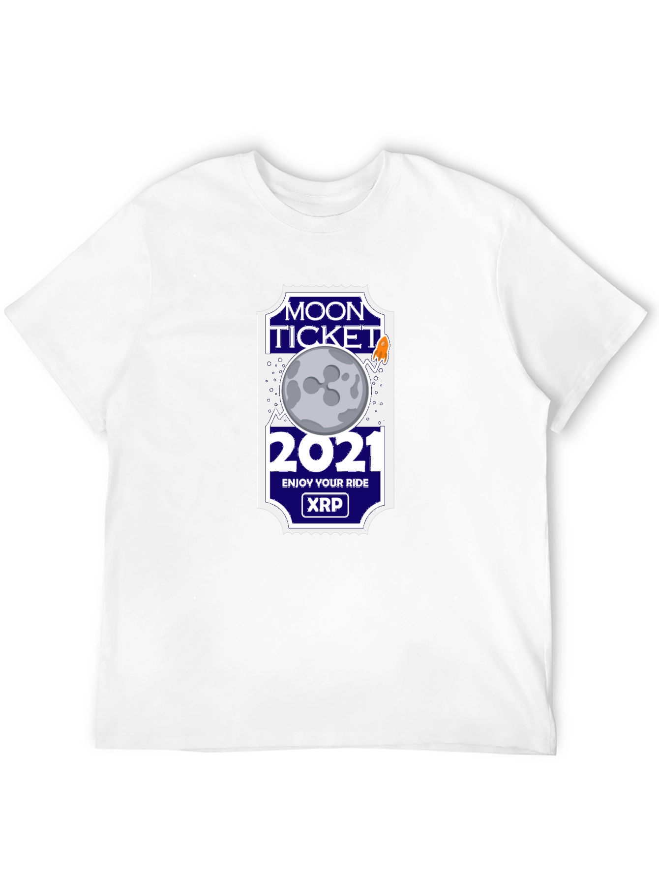 Moon Ticket 2021 XRP T-Shirt