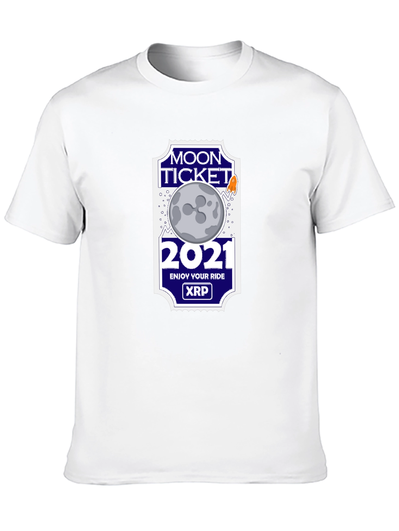 Moon Ticket 2021 XRP T-Shirt