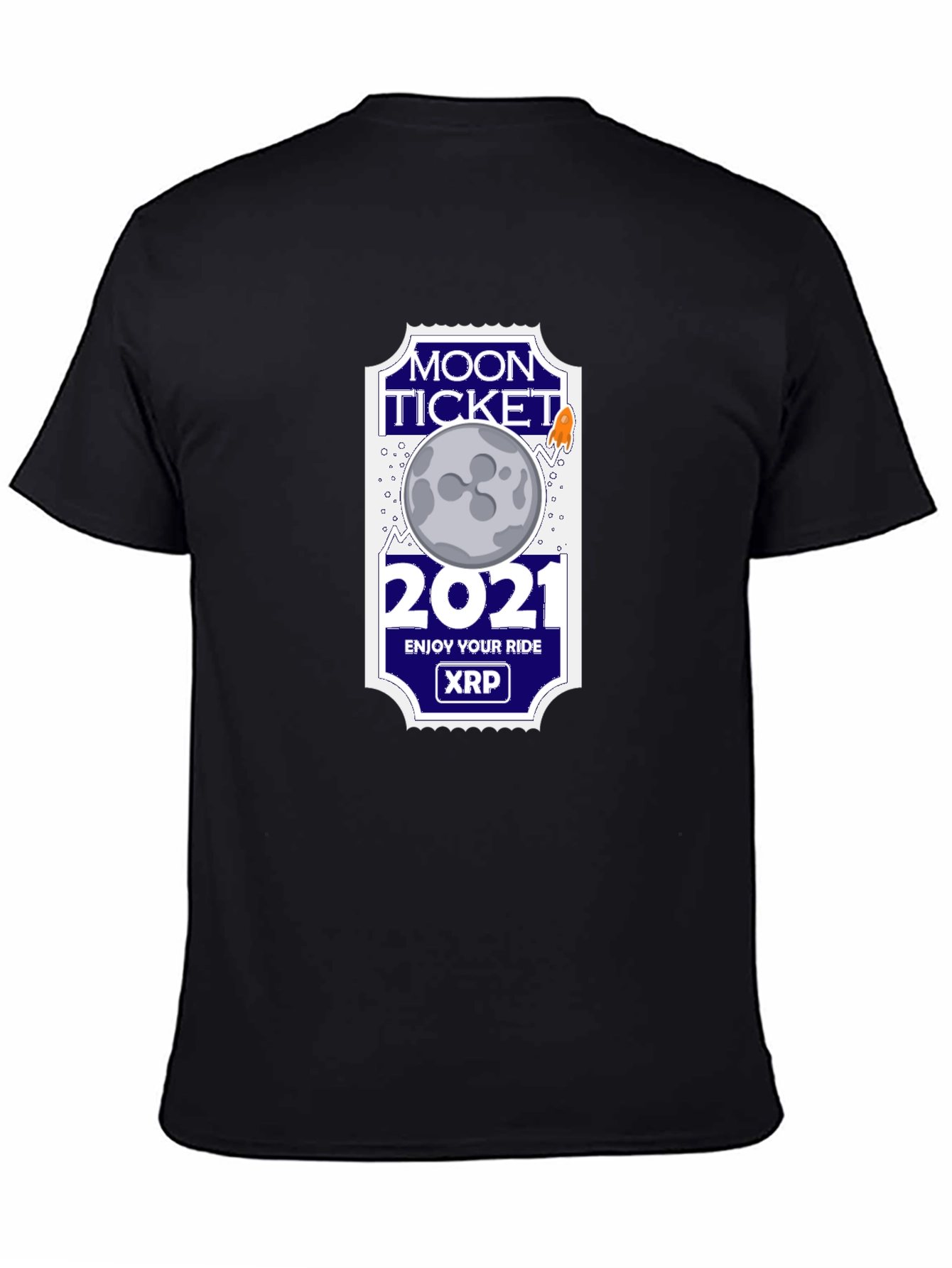 Moon Ticket 2021 XRP T-Shirt