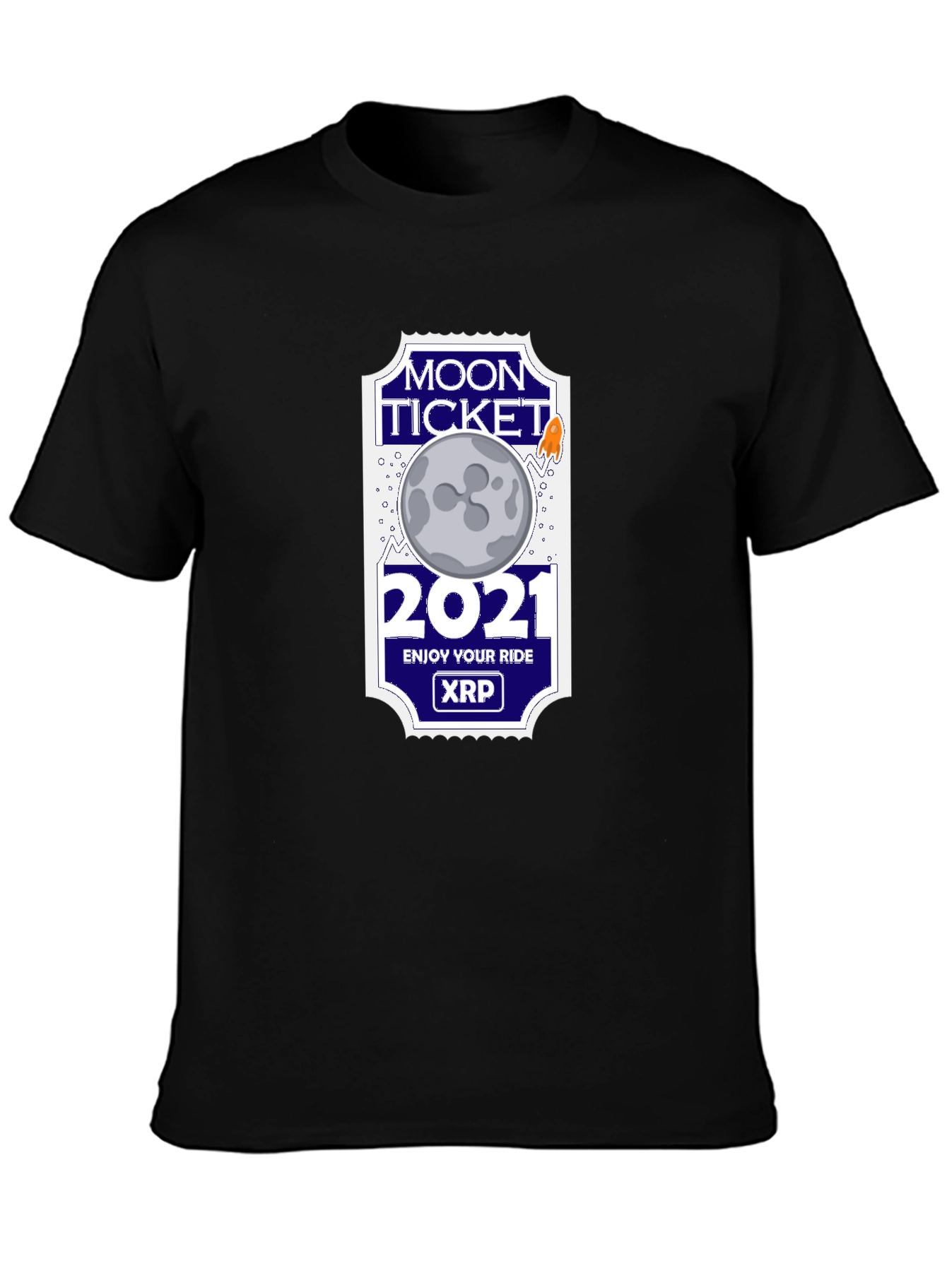 Moon Ticket 2021 XRP T-Shirt