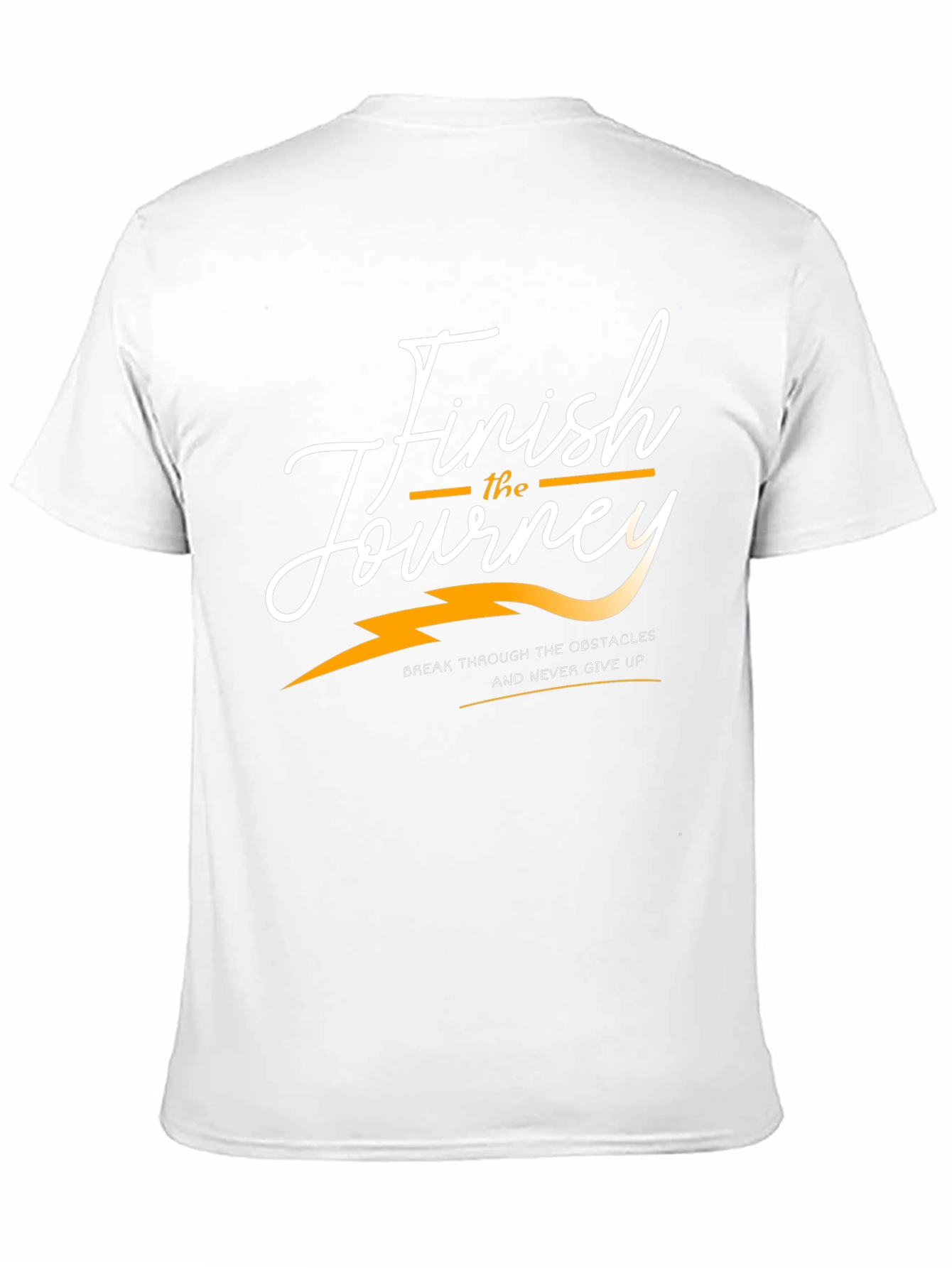 Finish the Journey Graphic Tee - Black