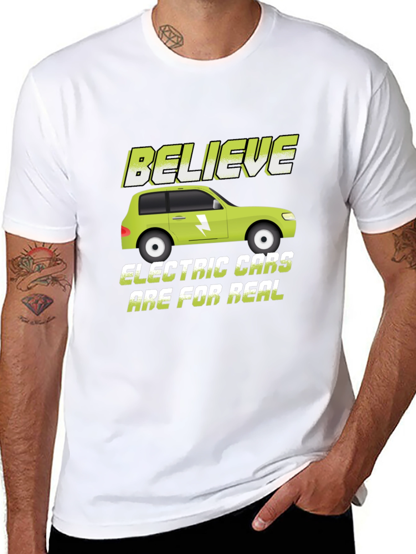 Believe Electric Cars Are for Real T-Shirt