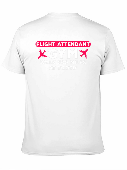 Flight Attendant Gym T-Shirt