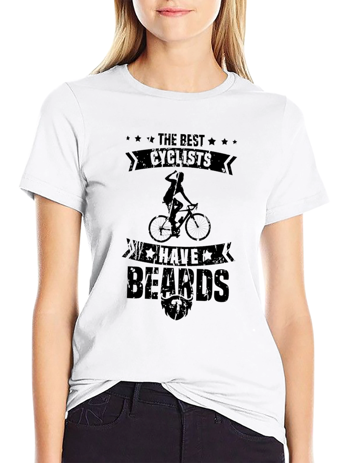 The Best Cyclists Have Beards T-Shirt