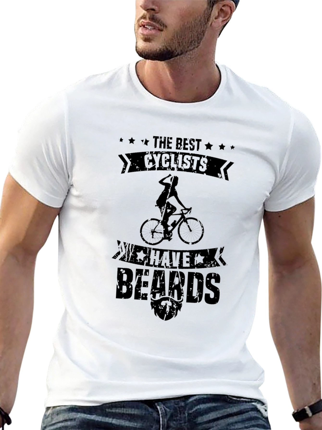 The Best Cyclists Have Beards T-Shirt
