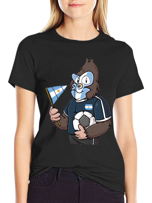 Argentina Gorilla Soccer T-Shirt