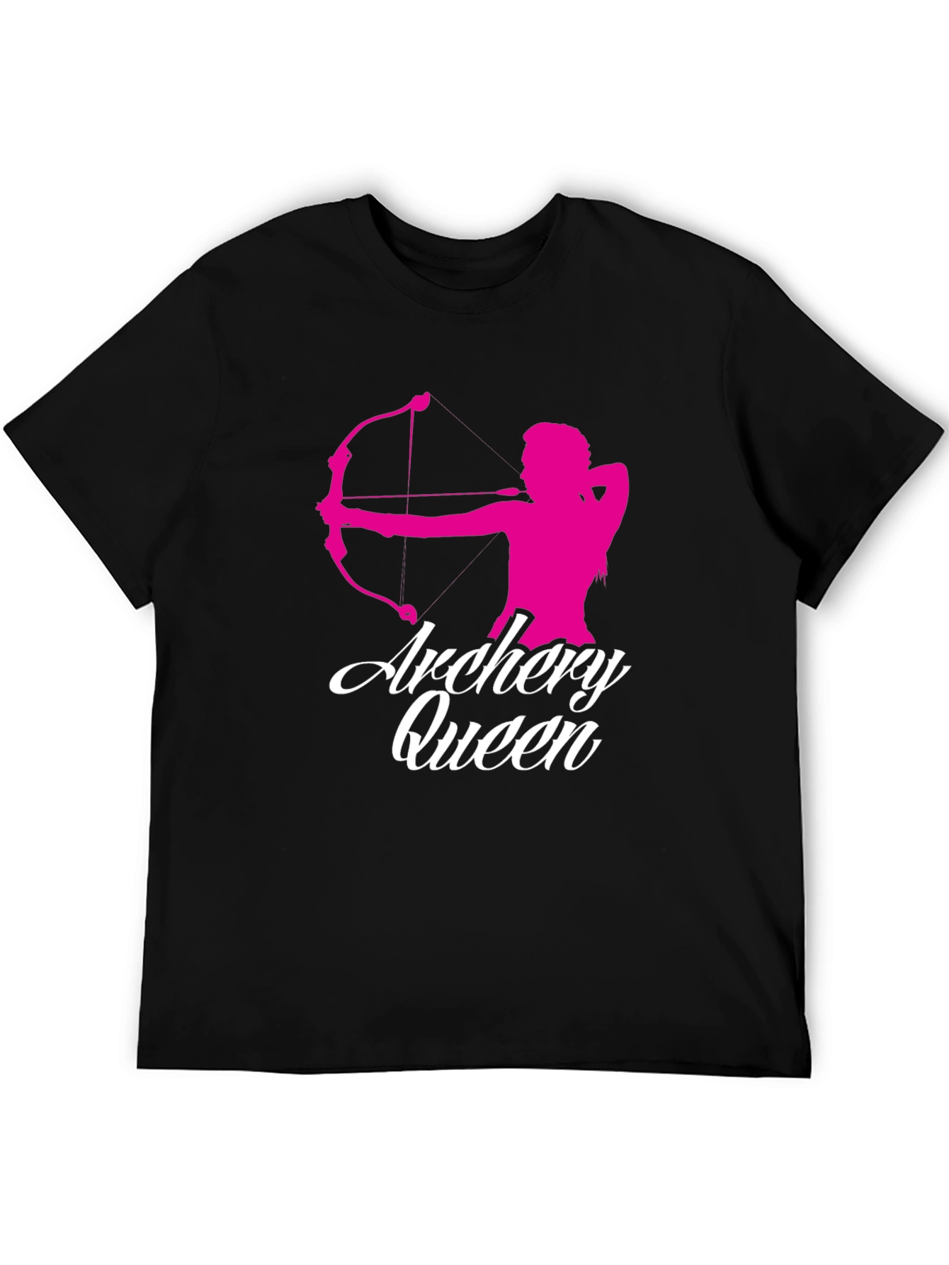 Archery Queen Graphic Tee - Black