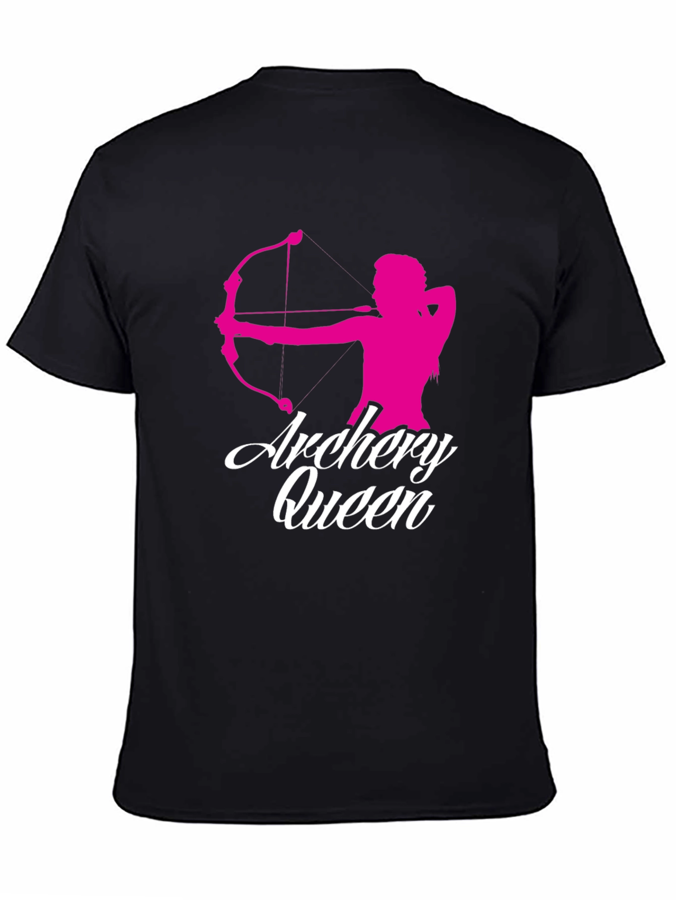 Archery Queen Graphic Tee - Black