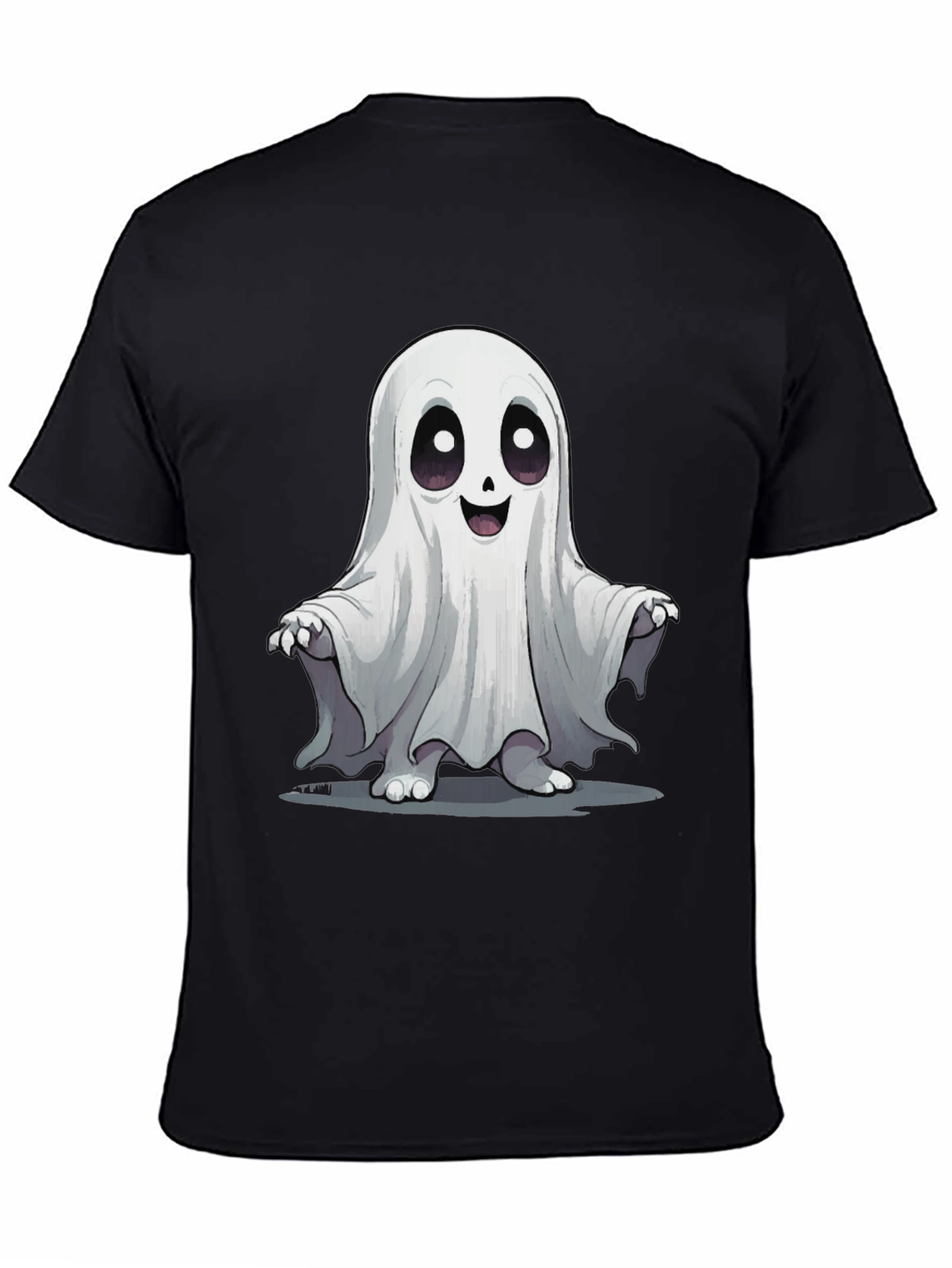 Ghost Graphic Tee - Spooky Season Apparel