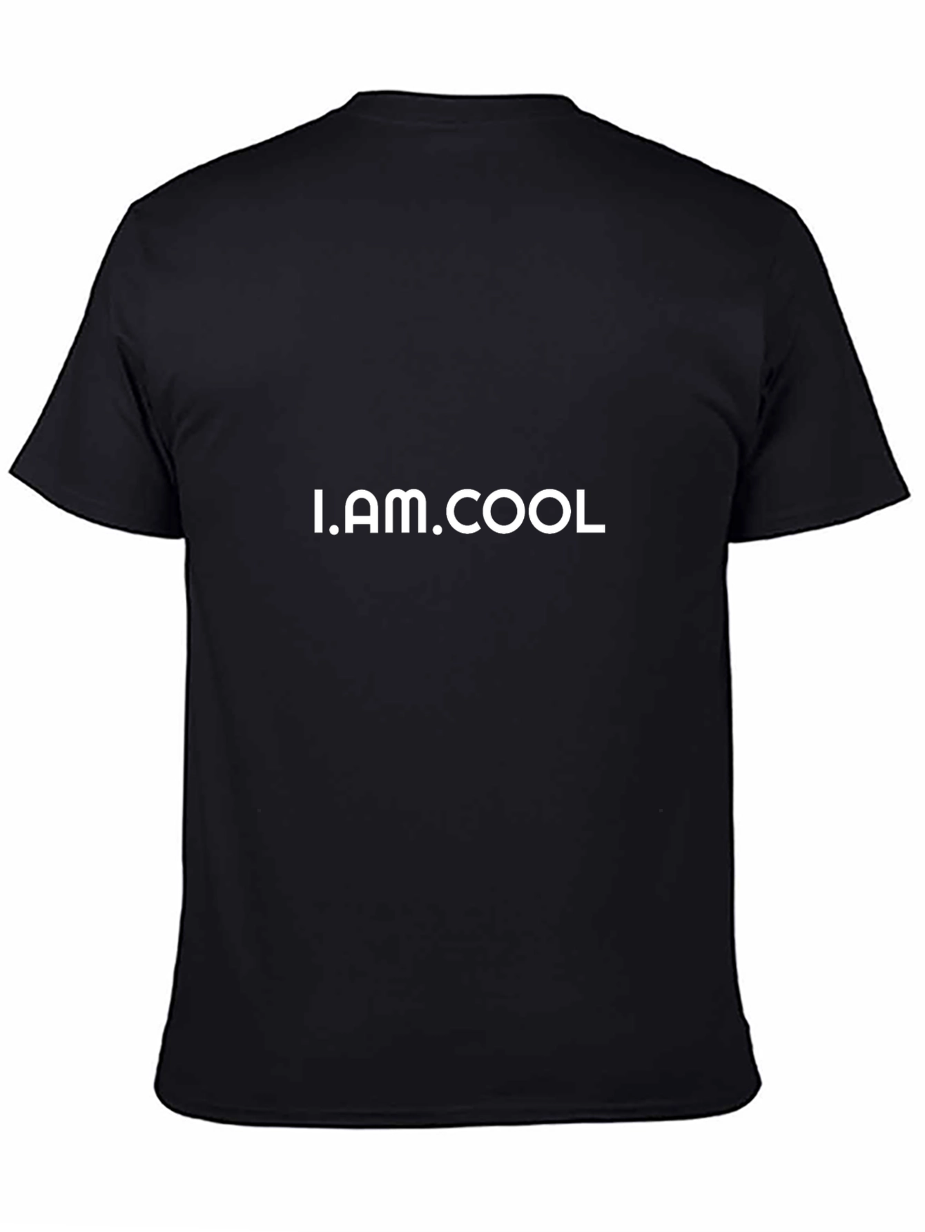 I.AM.COOL Black Graphic Tee