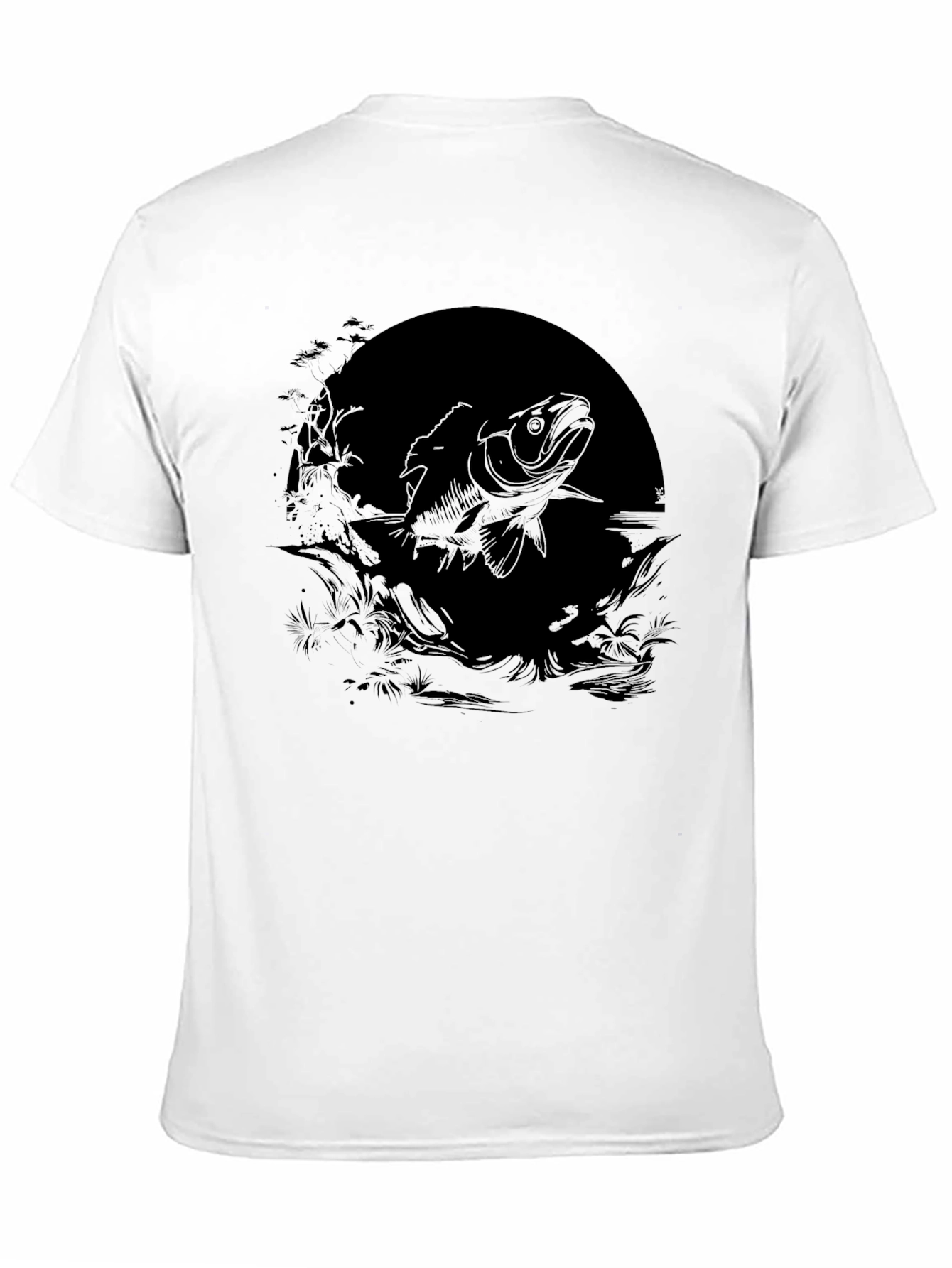 Black Fish Graphic Tee - Anglers Style