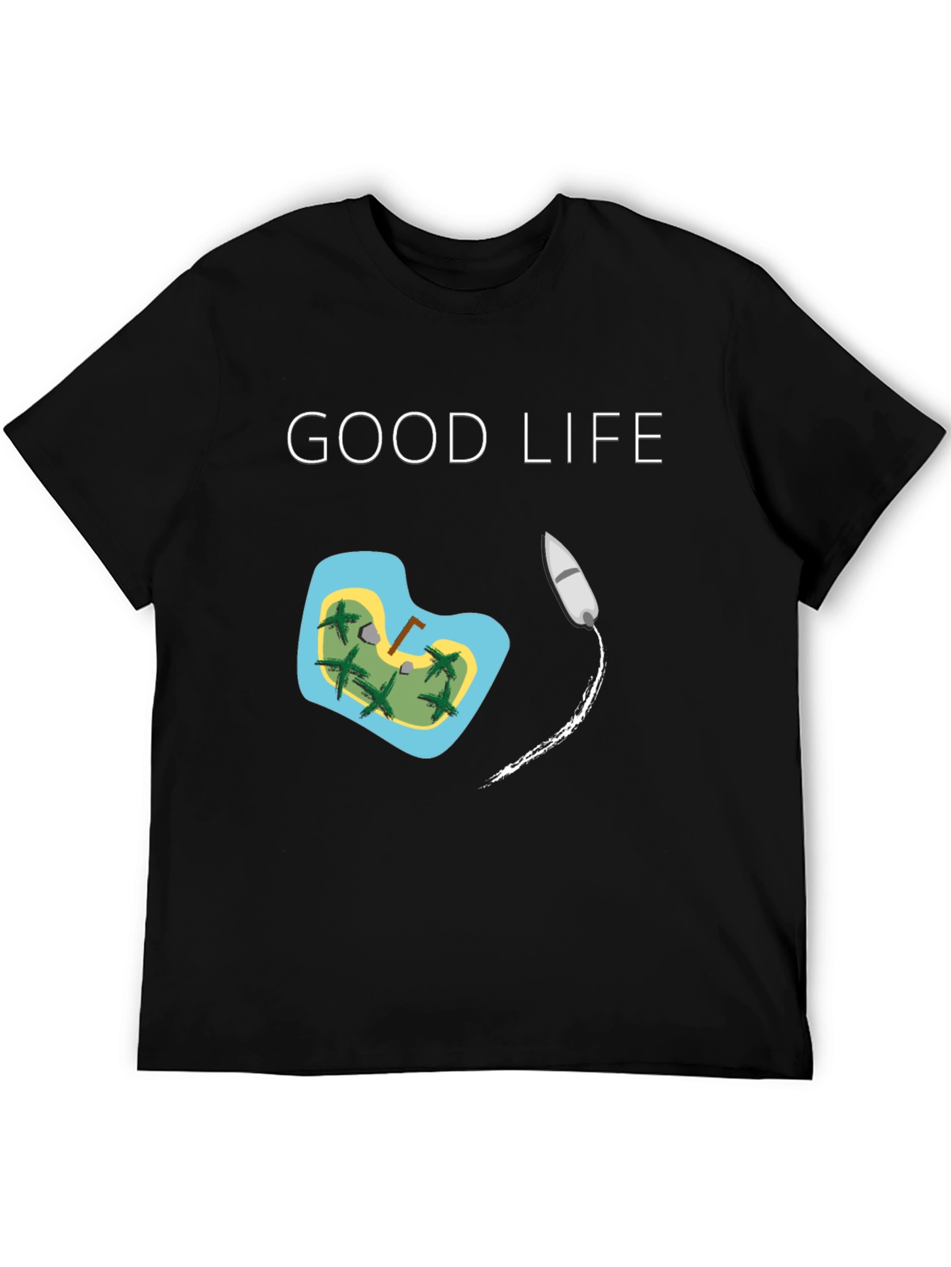 Good Life Island T-Shirt - Tropical Vacation Tee