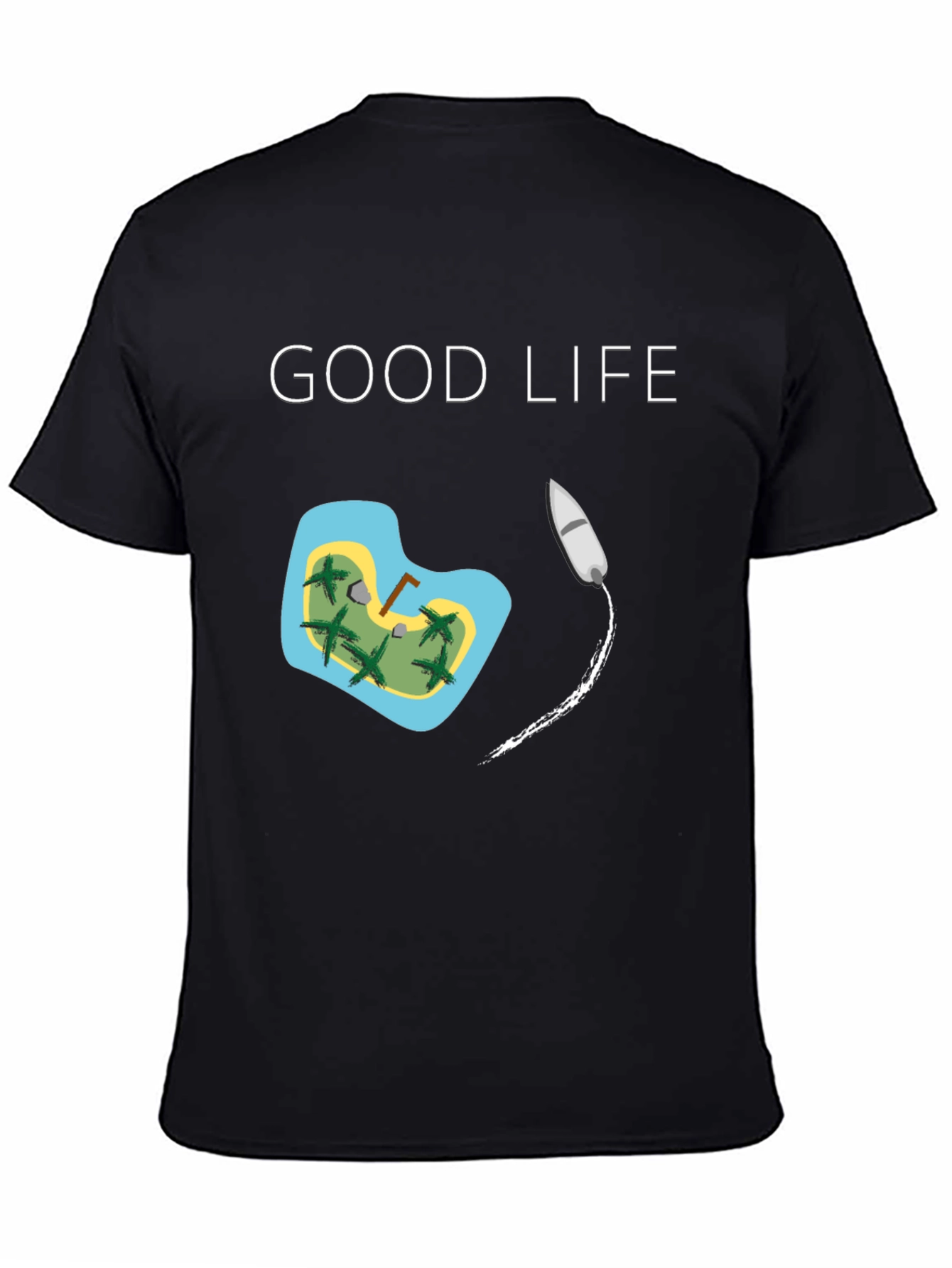 Good Life Island T-Shirt - Tropical Vacation Tee