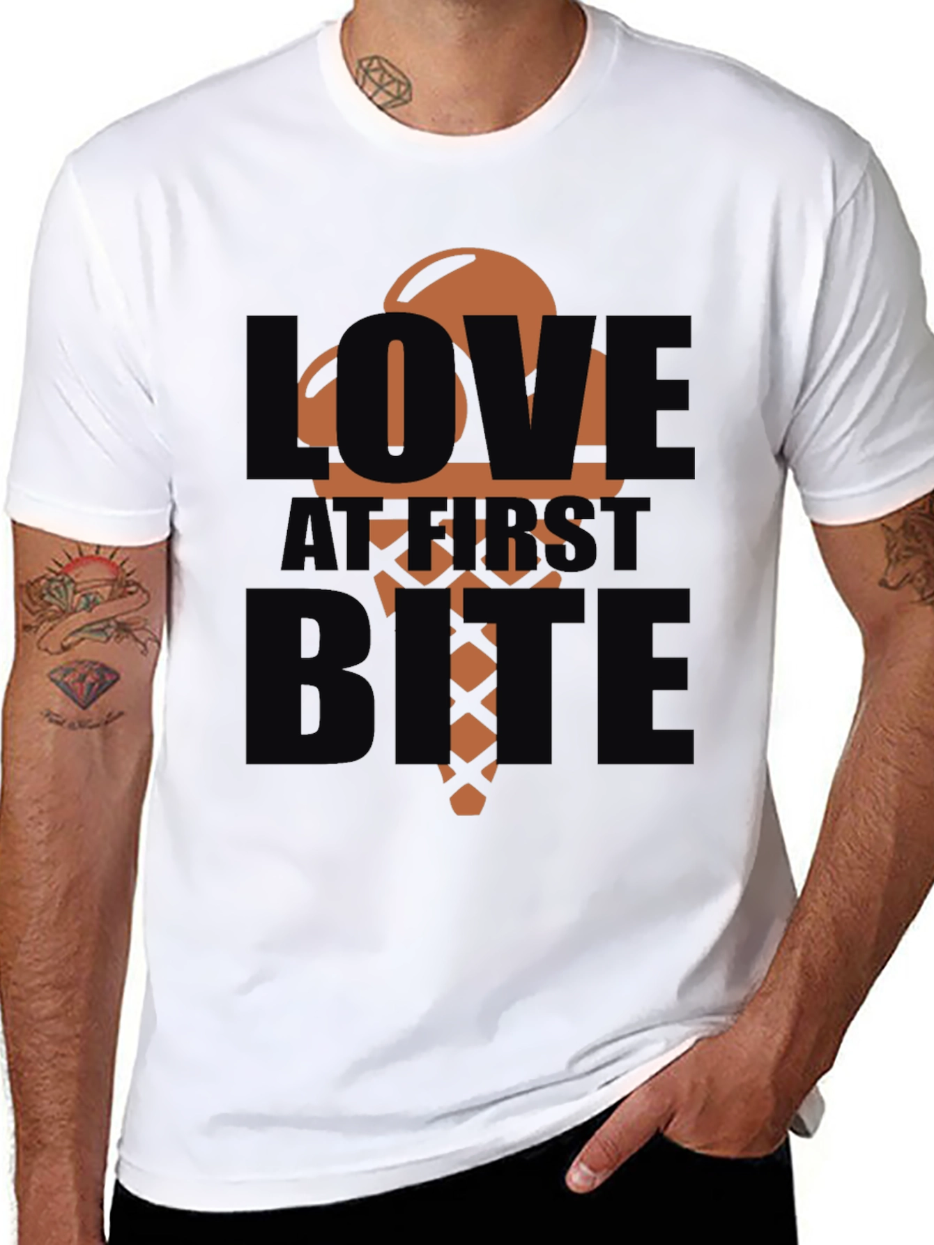Love at First Bite Graphic T-Shirt