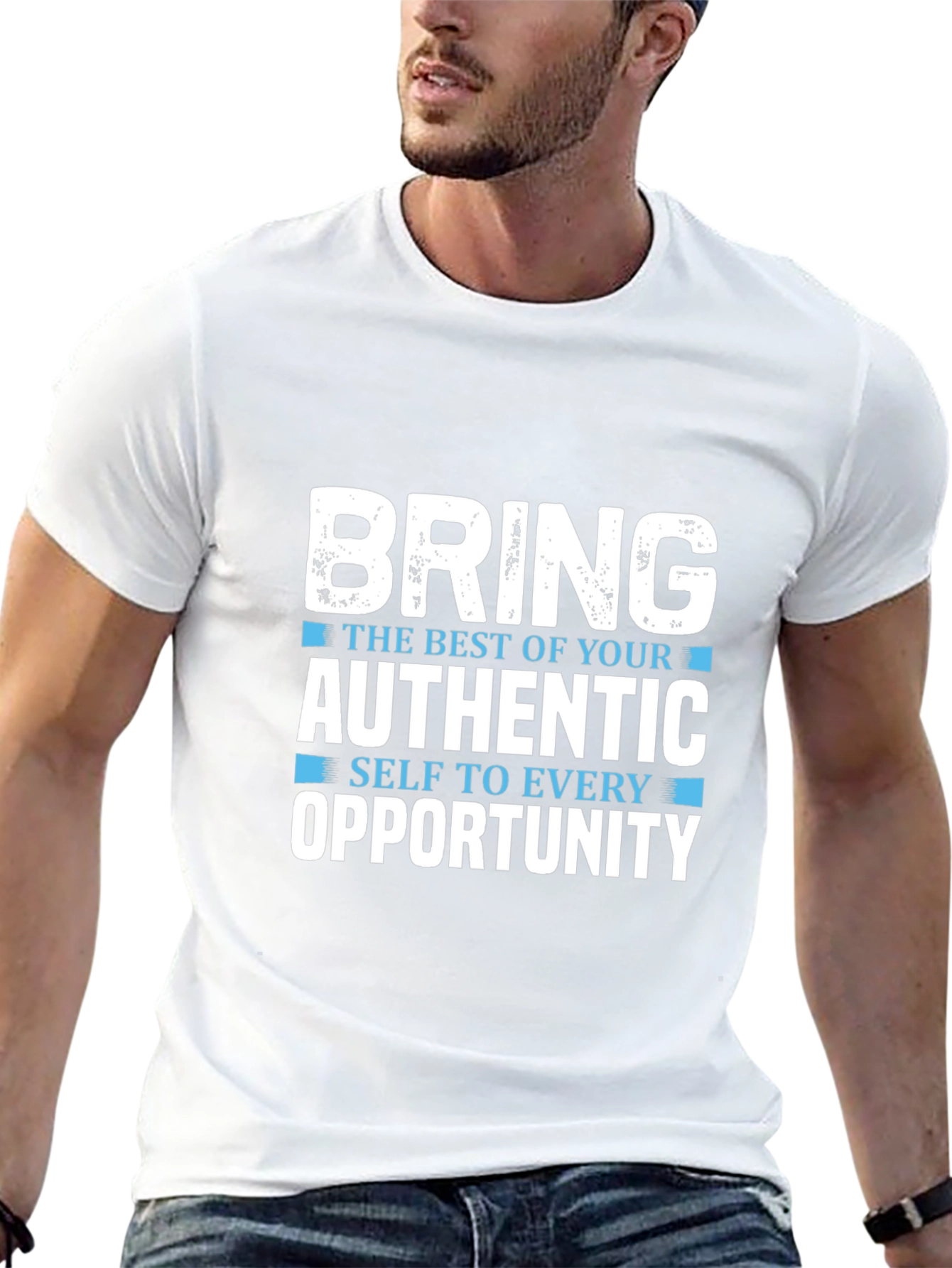 Motivational Graphic T-Shirt: Bring Your Best Self