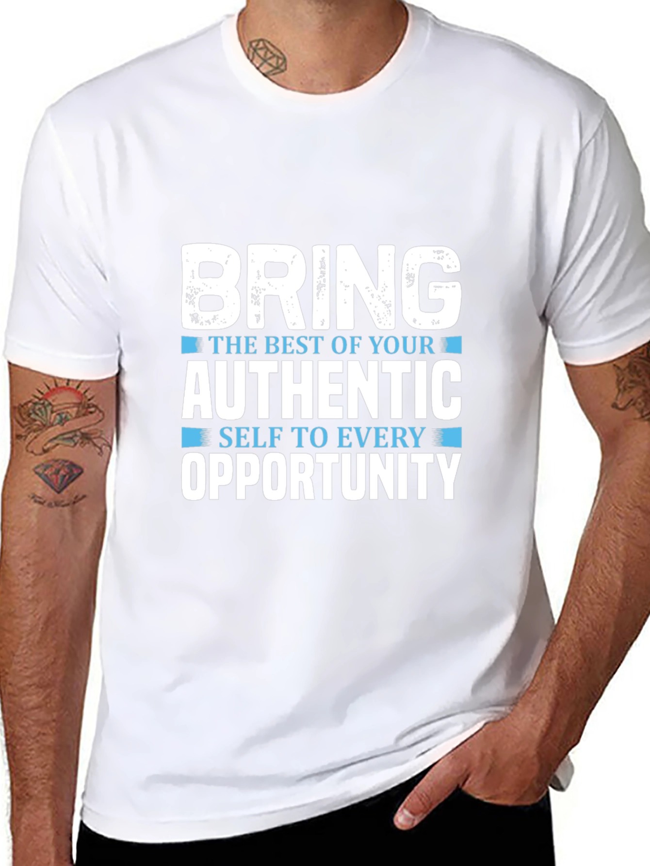 Motivational Graphic T-Shirt: Bring Your Best Self