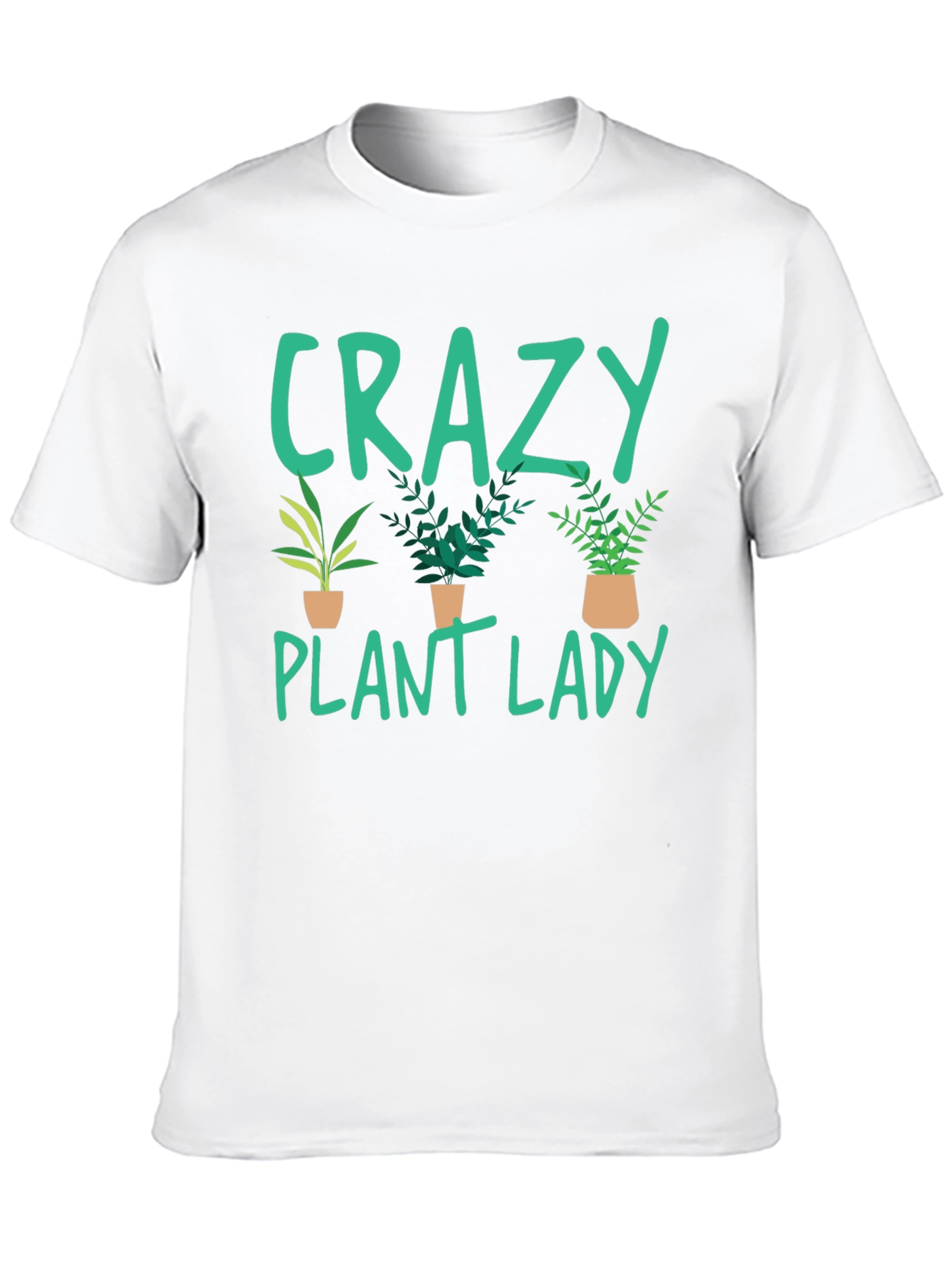 Crazy Plant Lady T-Shirt - Plant Lover Gift