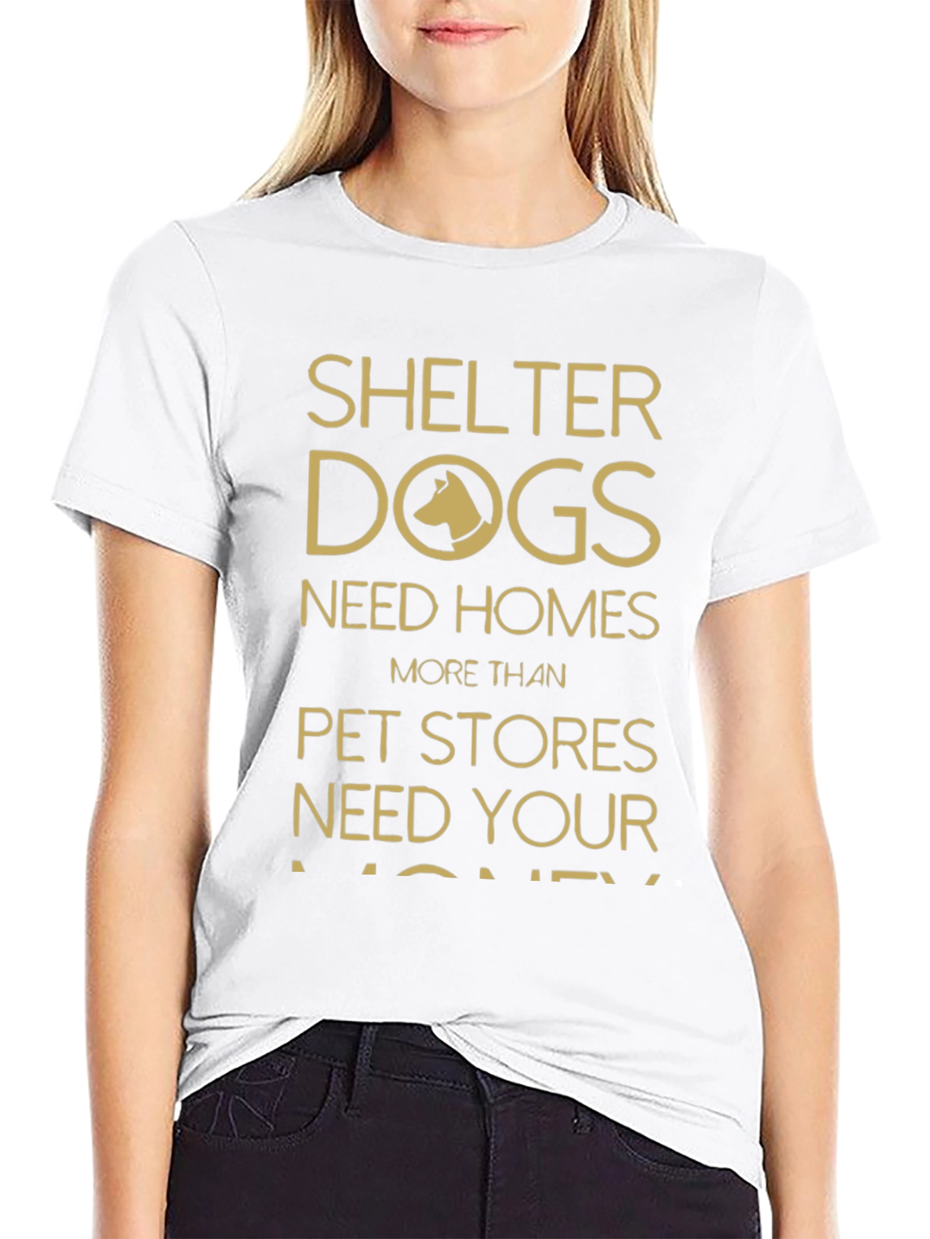 Shelter Dogs Need Homes Graphic Tee