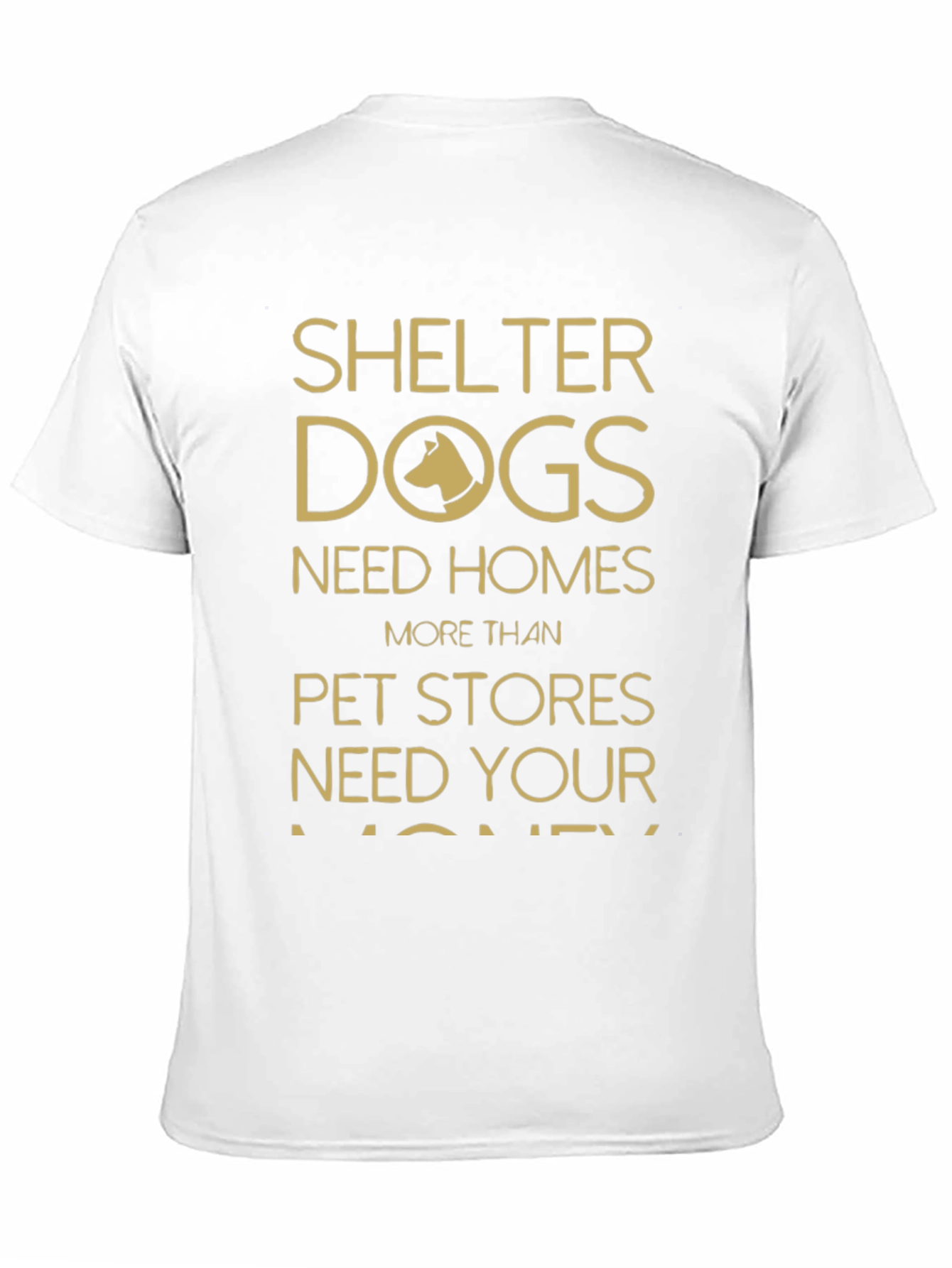 Shelter Dogs Need Homes Graphic Tee