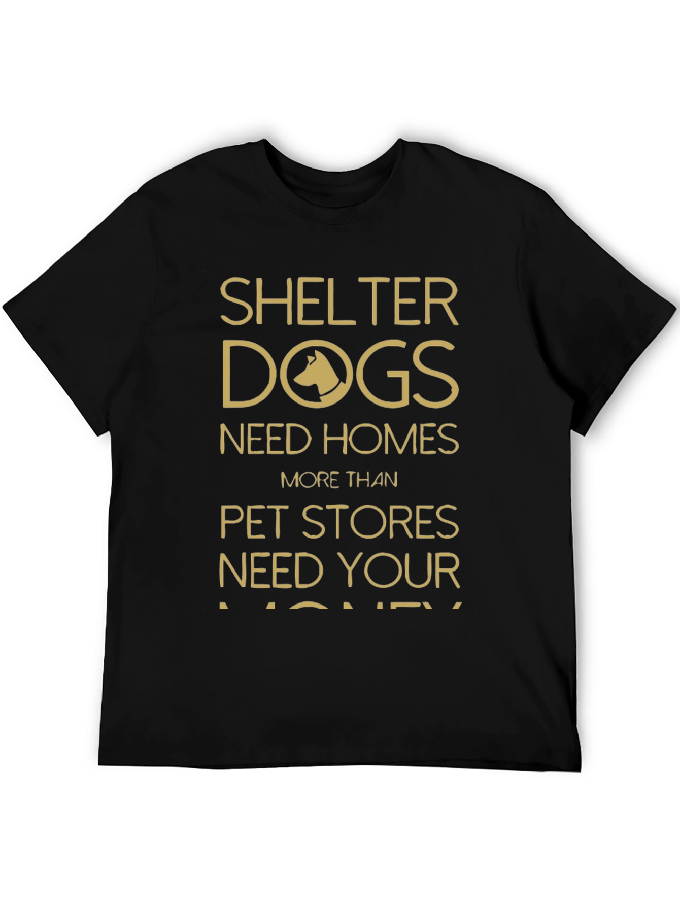 Shelter Dogs Need Homes Graphic Tee