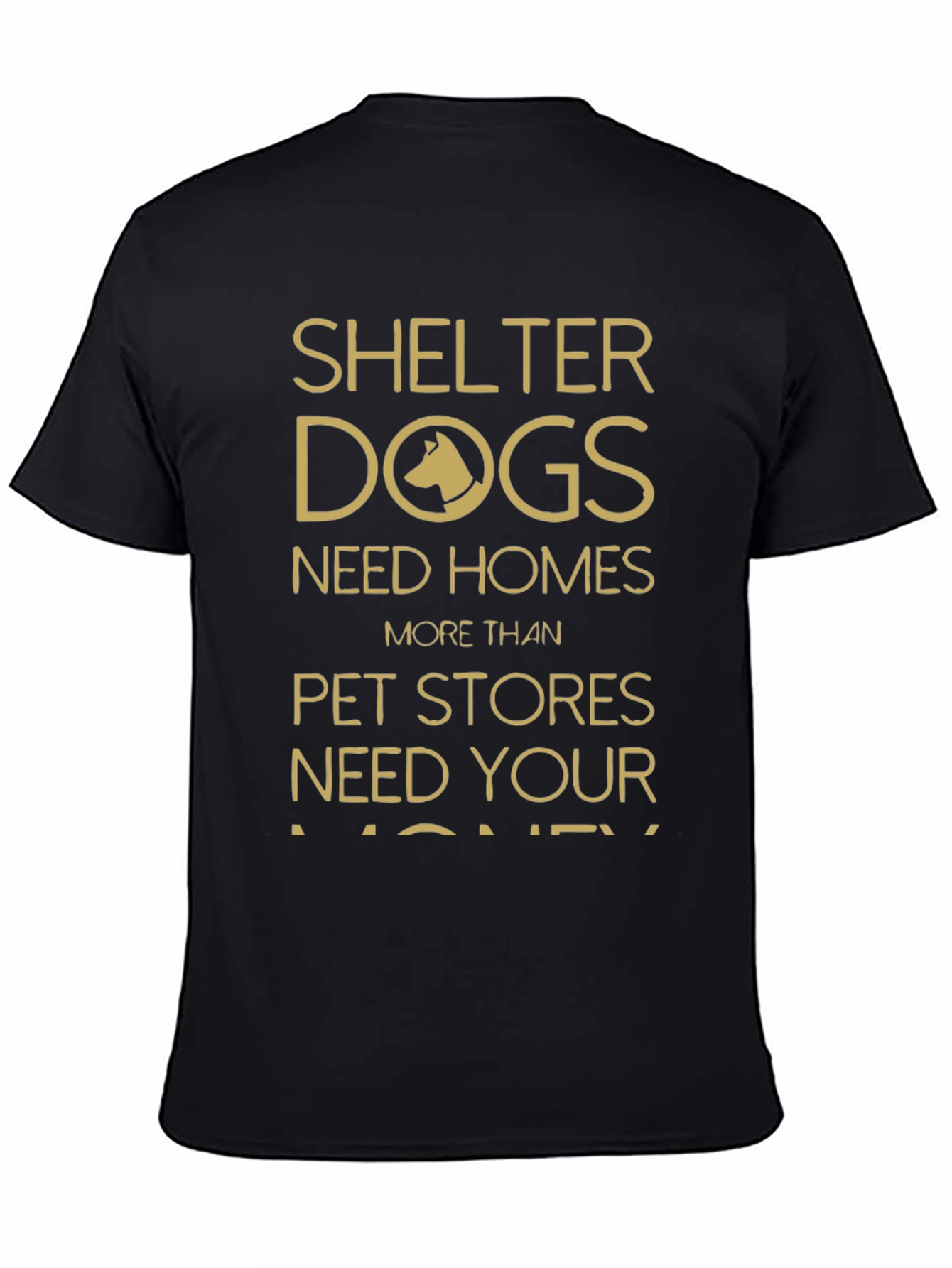 Shelter Dogs Need Homes Graphic Tee
