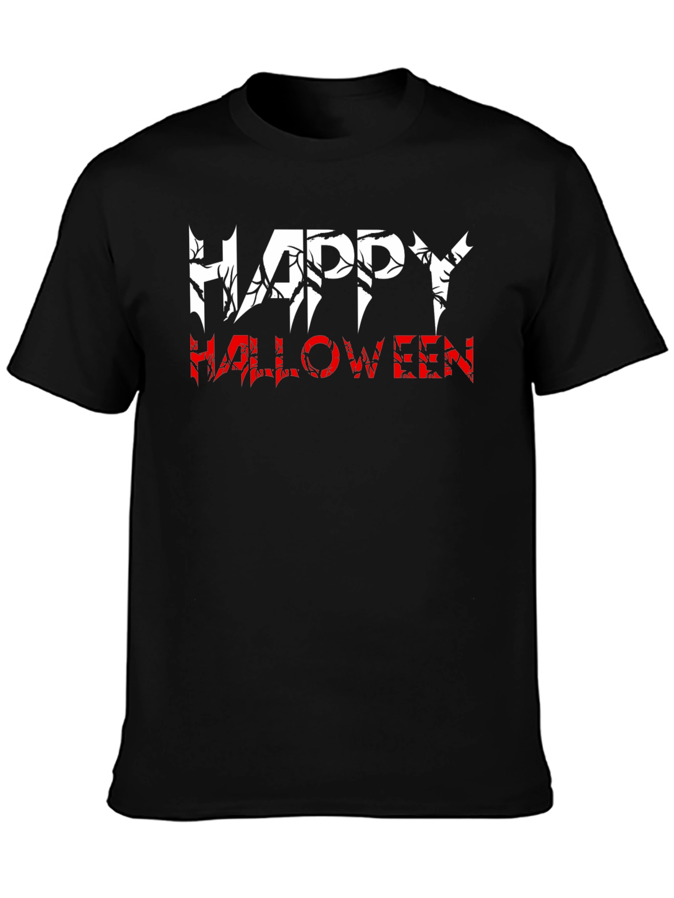 Happy Halloween Graphic Tee - Spooky Season Apparel