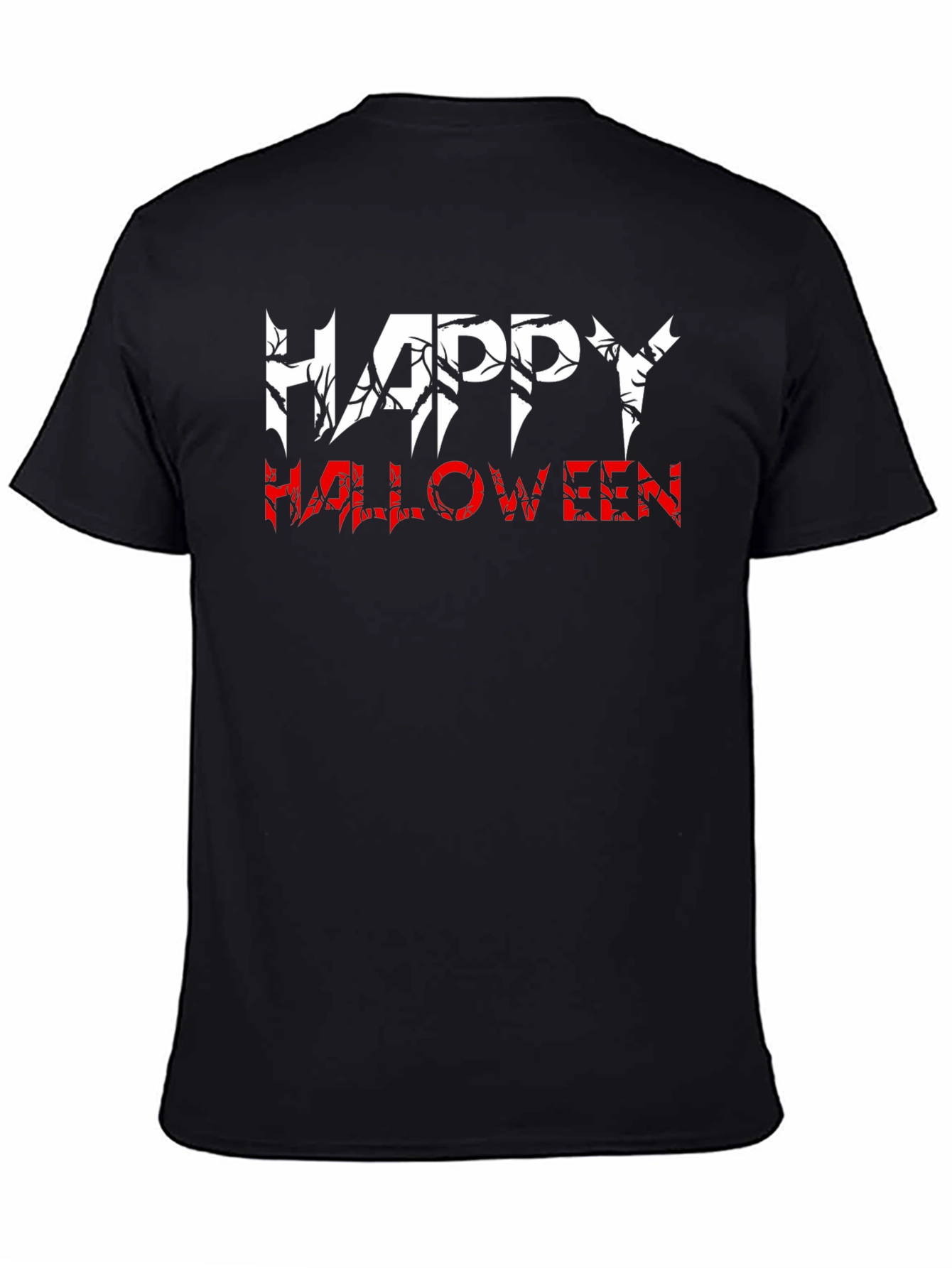 Happy Halloween Graphic Tee - Spooky Season Apparel