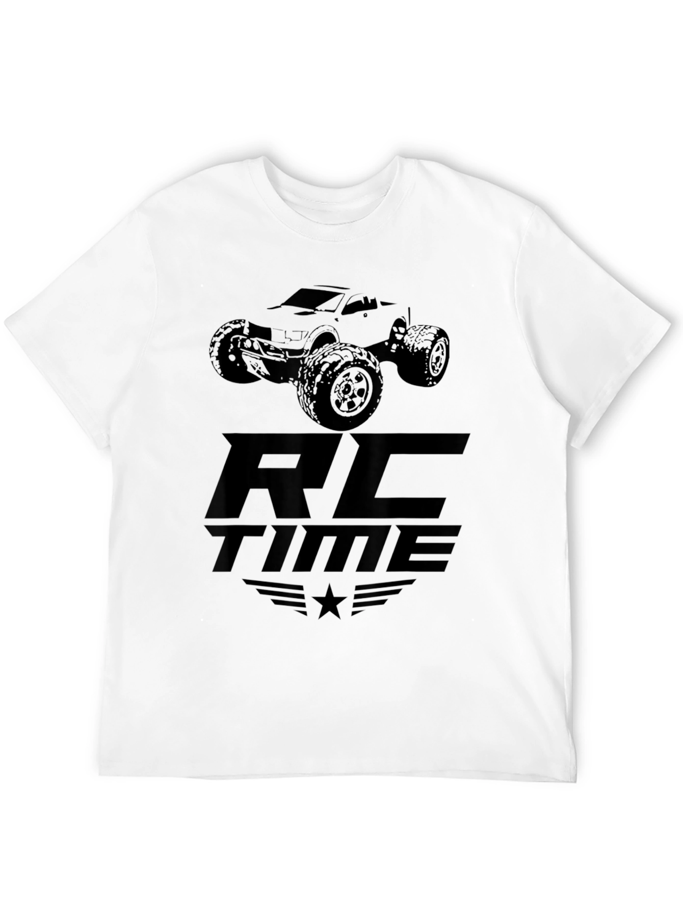 RC Time Black Graphic Tee