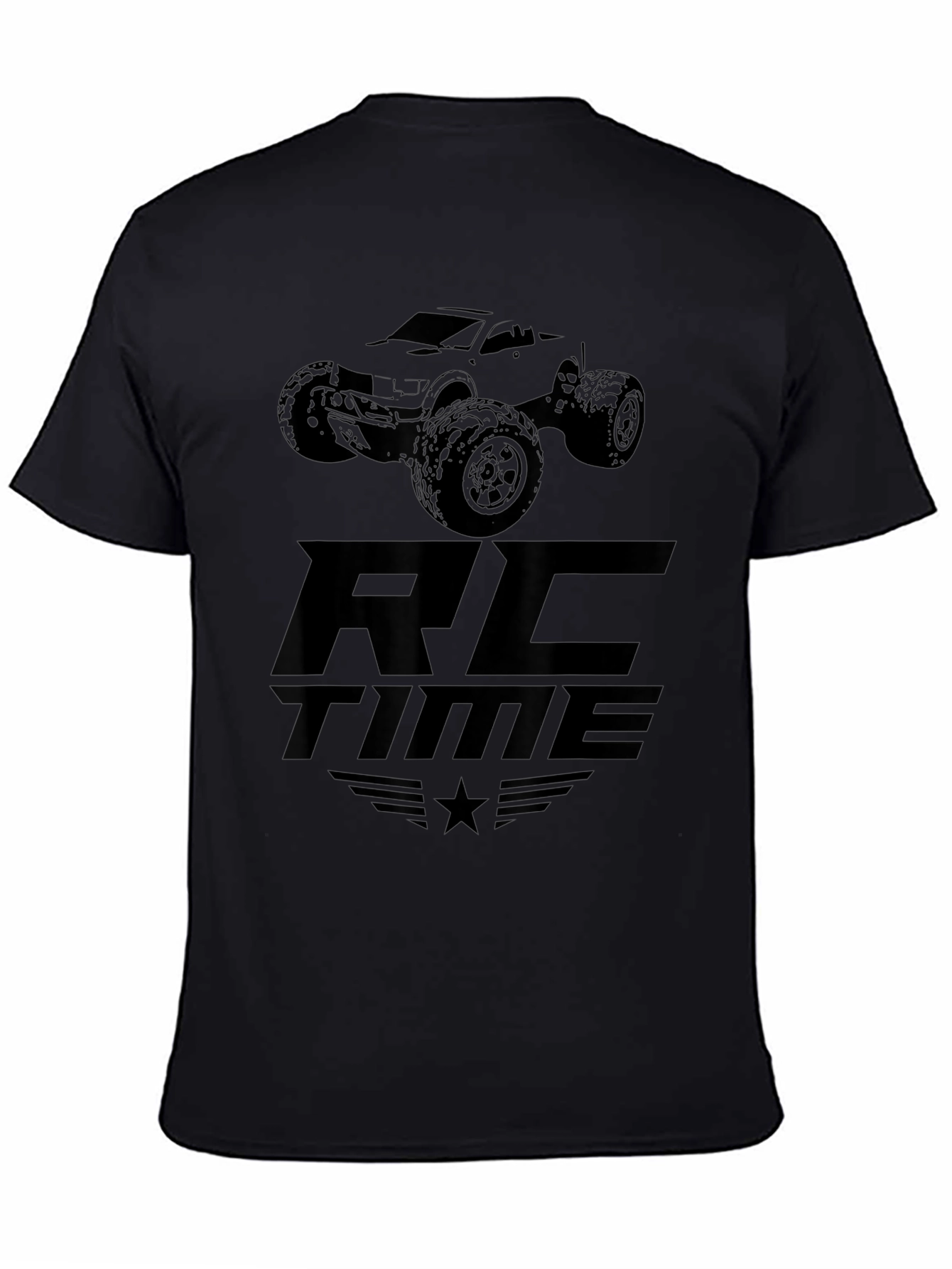 RC Time Black Graphic Tee