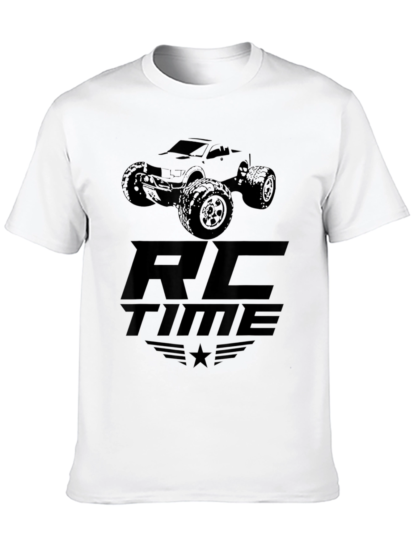 RC Time Black Graphic Tee