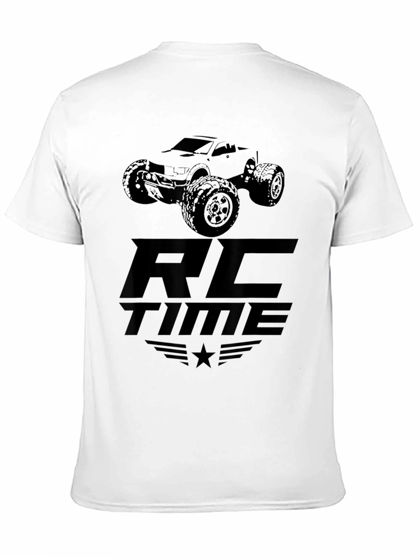 RC Time Black Graphic Tee